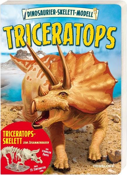Dino Modell. Triceratops zum Basteln für Kinder: Für Fossilienjäger ab 6 Jahren Leisure, Home & Garden