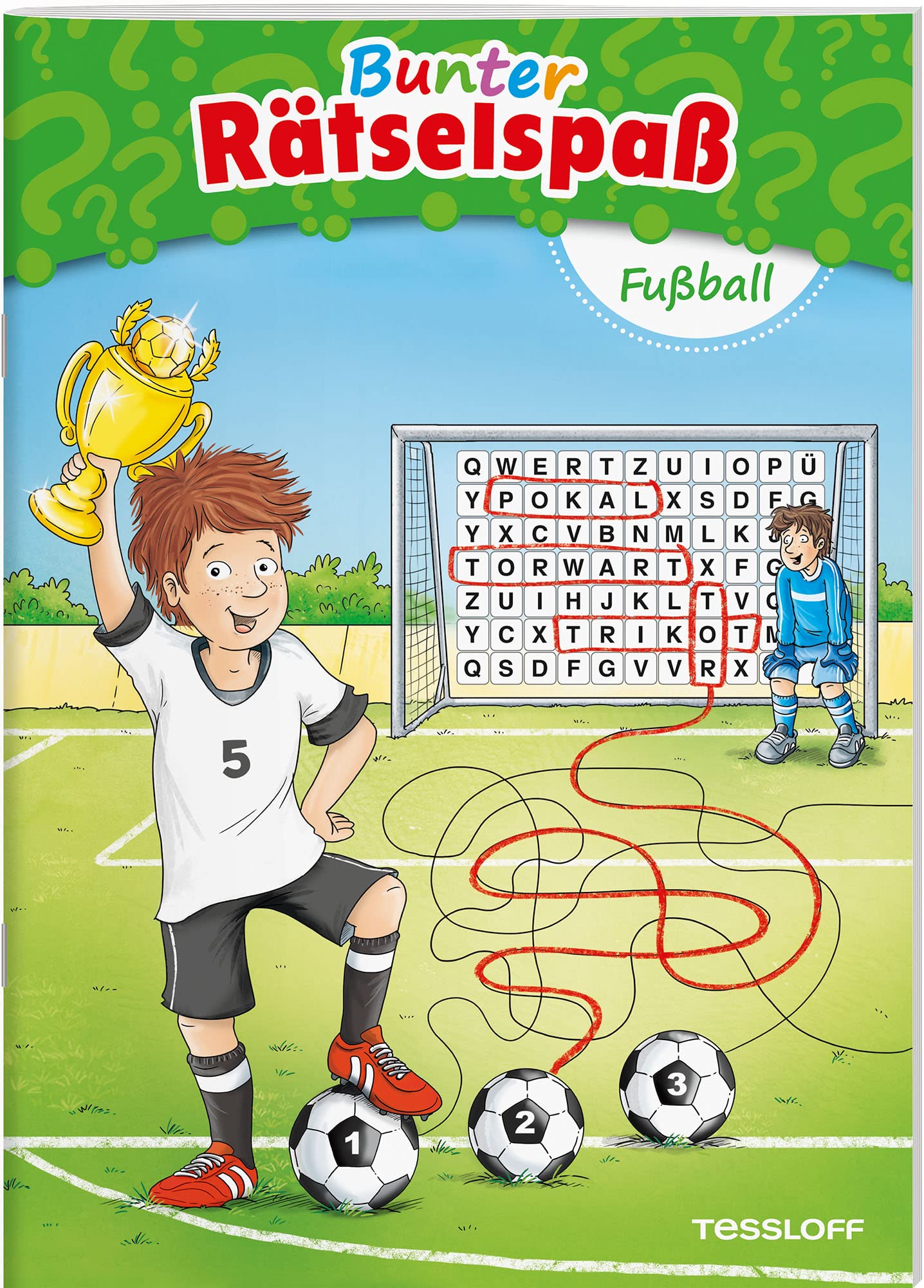 Bunter Rätselspaß Fußball (Rätsel, Spaß, Spiele) Leisure, Home & Garden