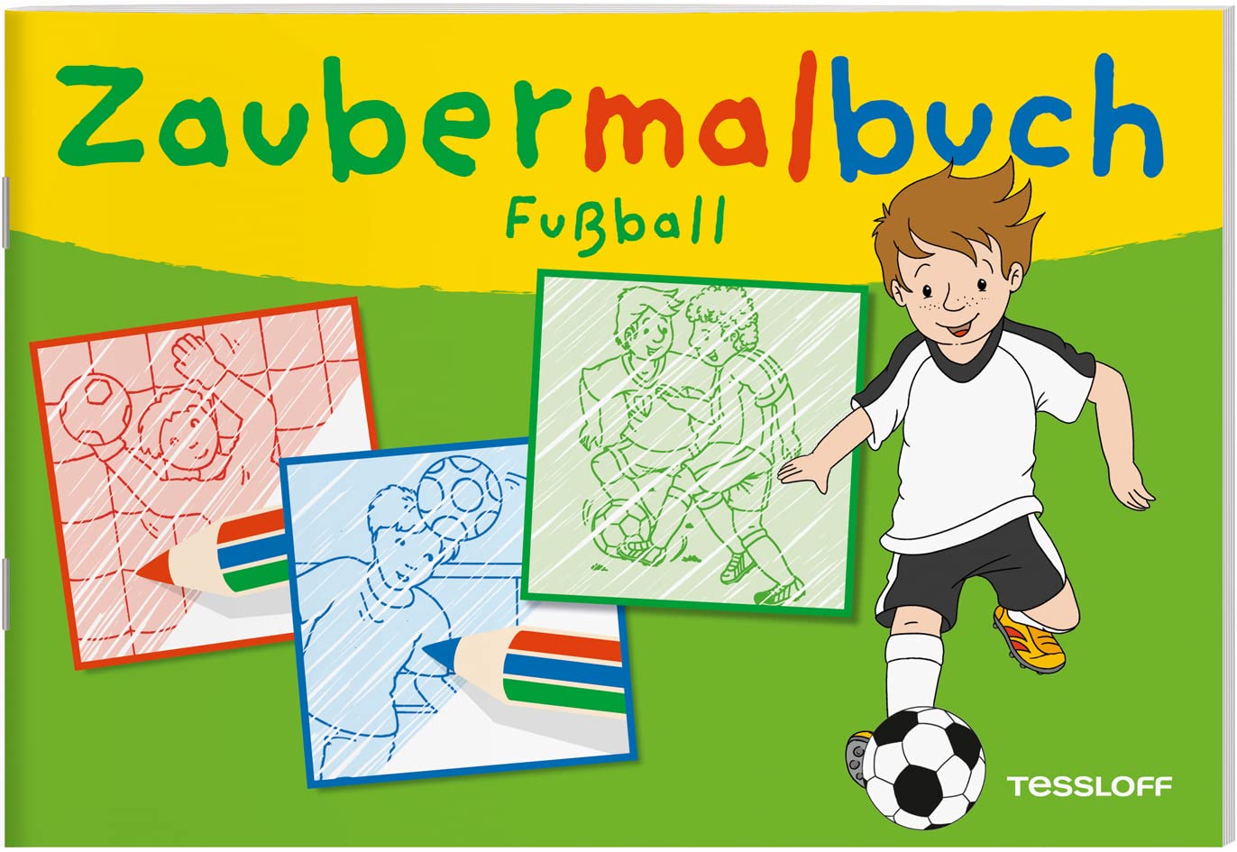 Zaubermalbuch Fußball Leisure & Fun