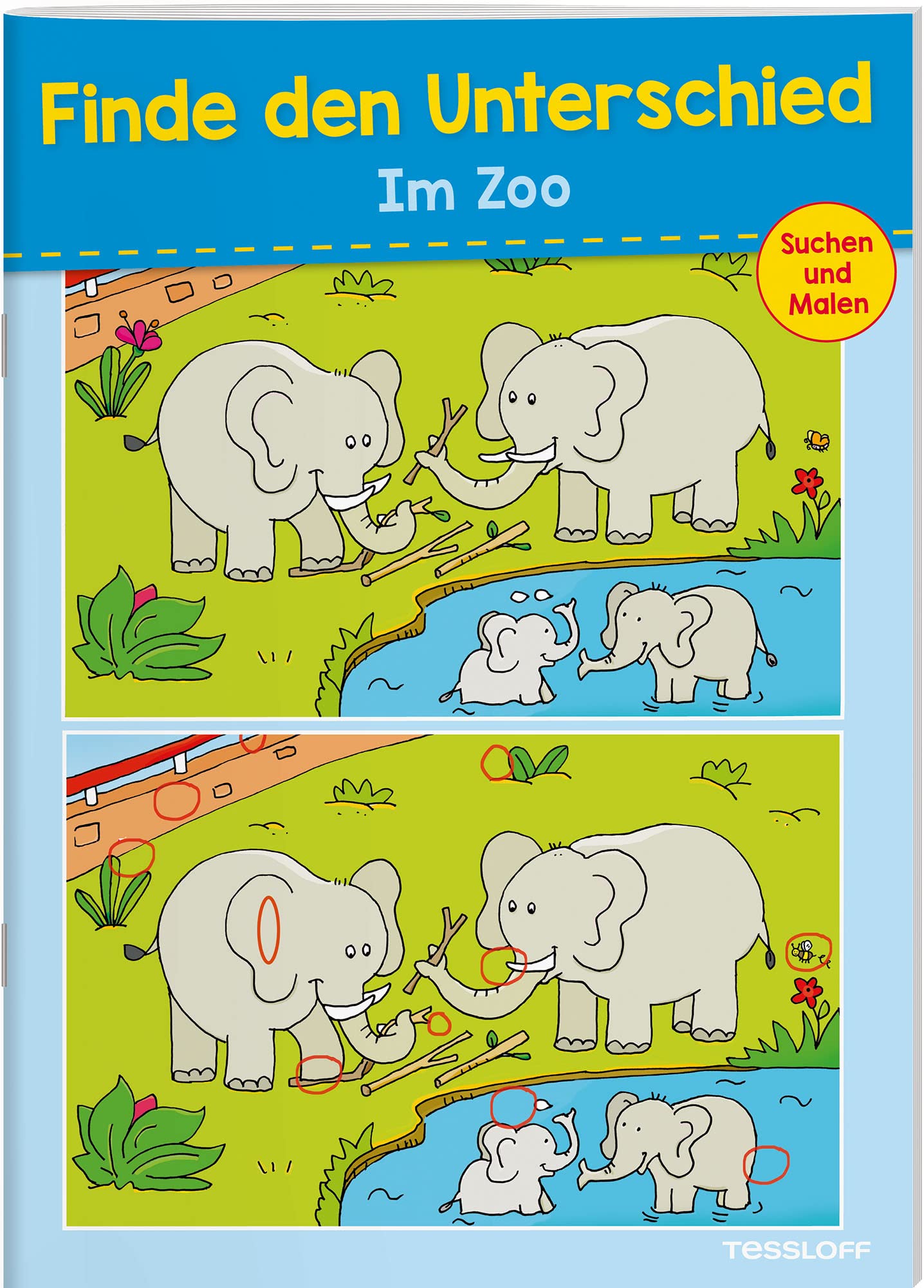 Finde den Unterschied. Zoo Leisure, Home & Garden Books
