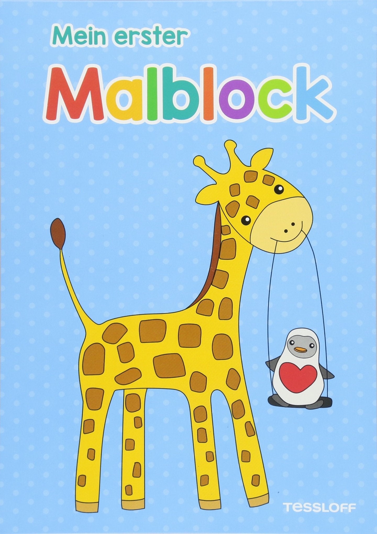 Mein erster Malblock (Giraffe) (Malbücher und -blöcke) Tiptoi & Games