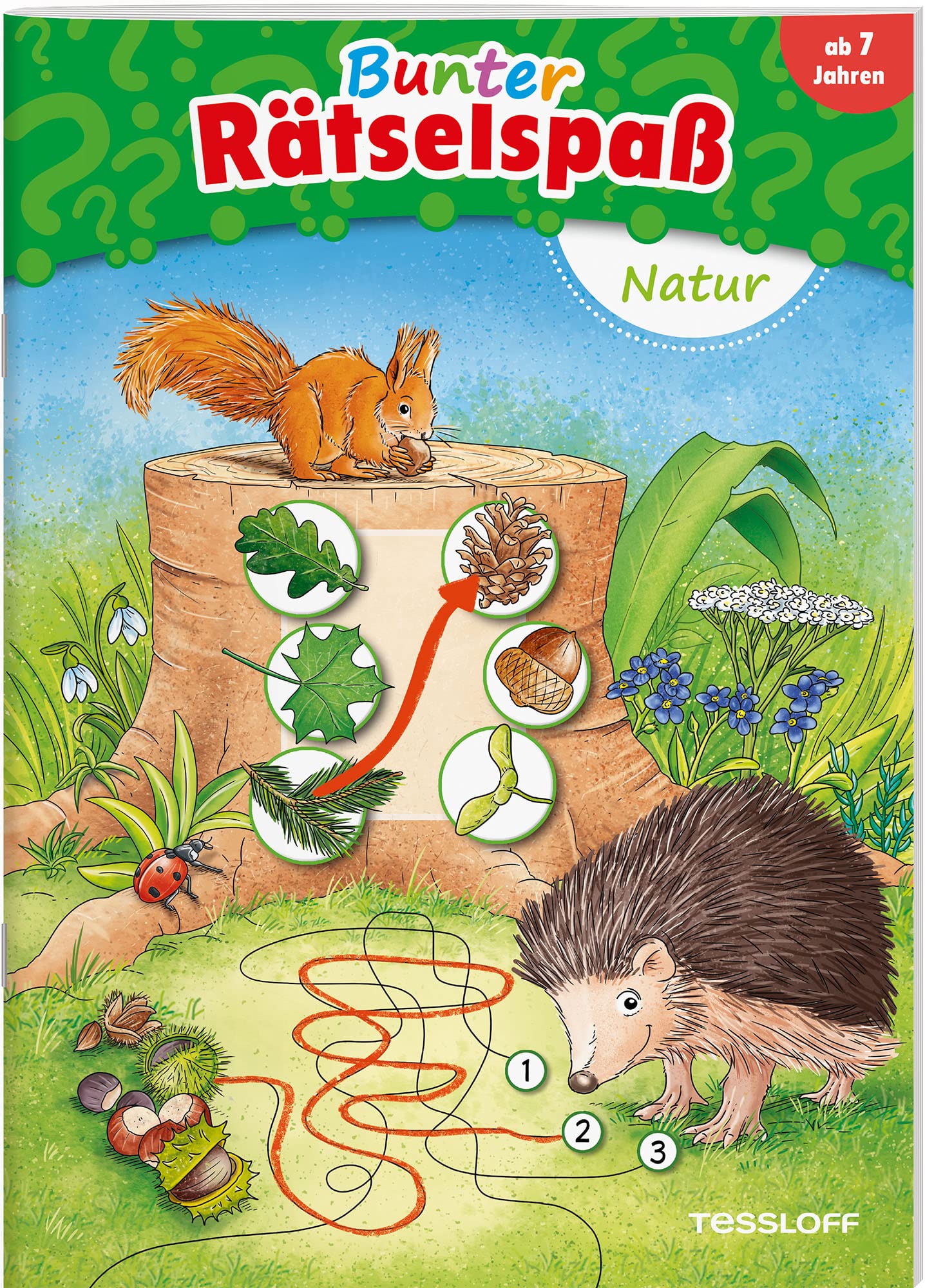 Bunter Rätselspaß. Natur: Ab 7 Jahren (Rätsel, Spaß, Spiele) Leisure, Home & Garden