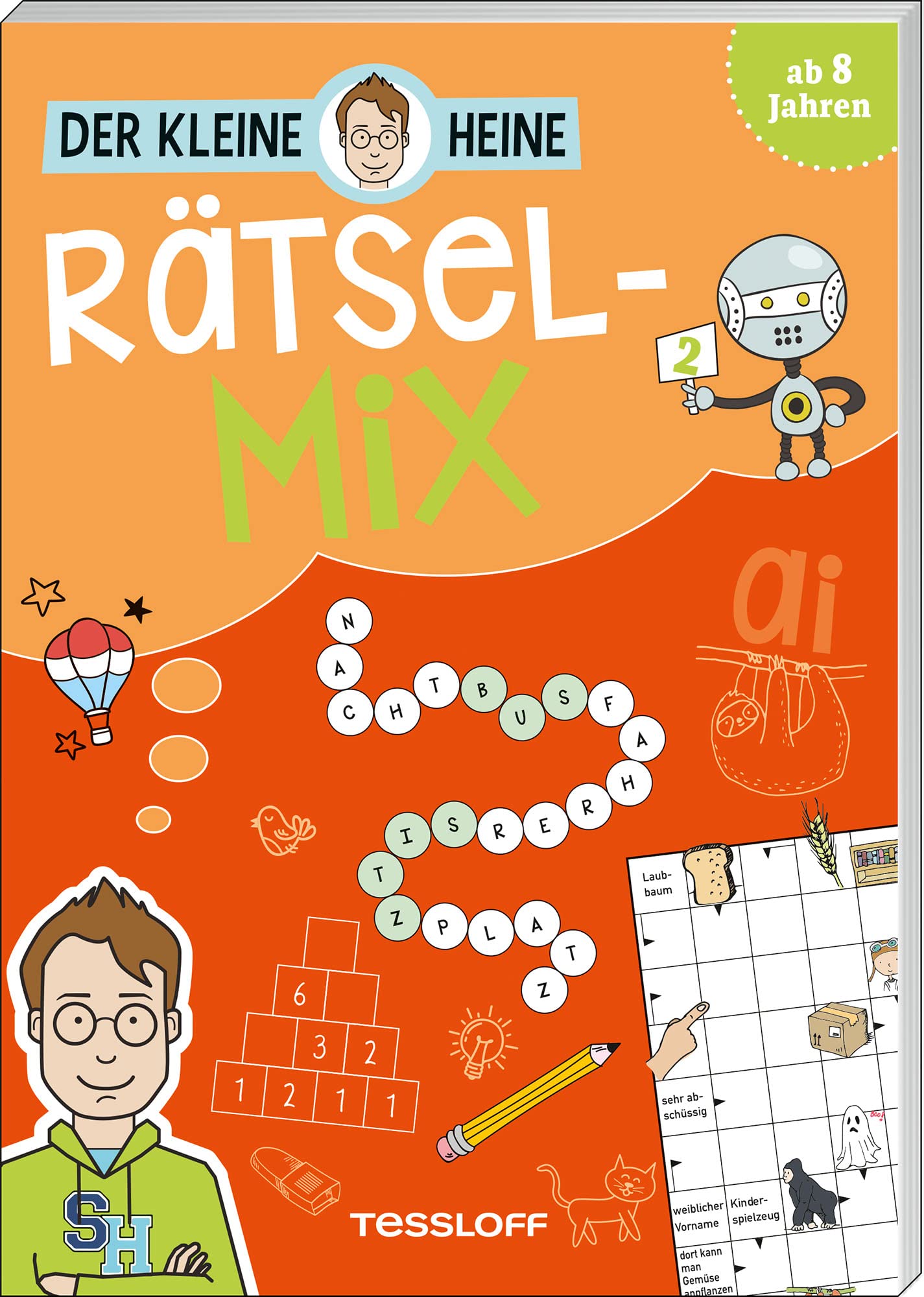 Der kleine Heine. Rätselmix 2: Ab 8 Jahren Leisure & Fun