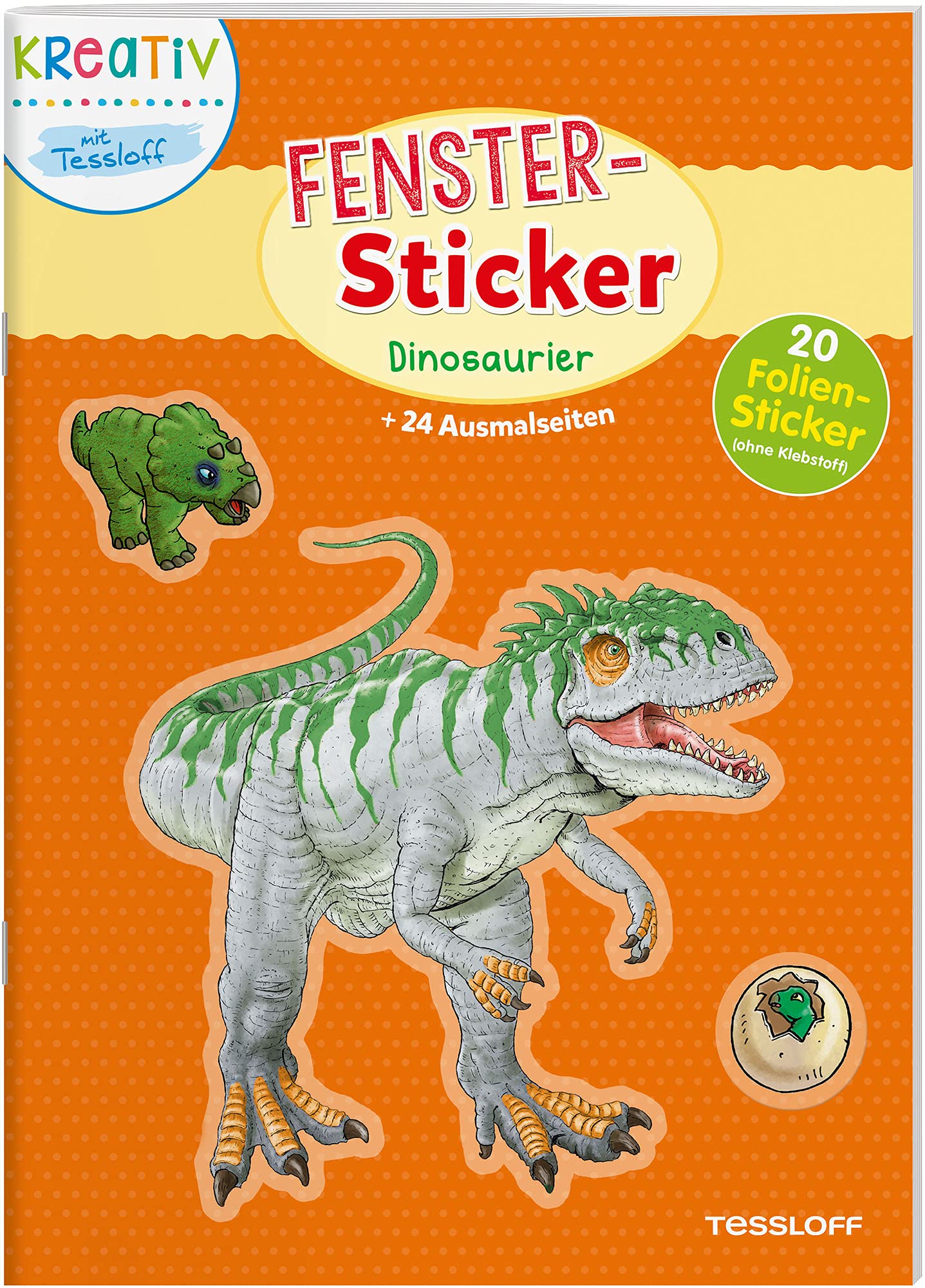 Fenster-Sticker Dinosaurier. Mit 20 Folienstickern Leisure, Home & Garden