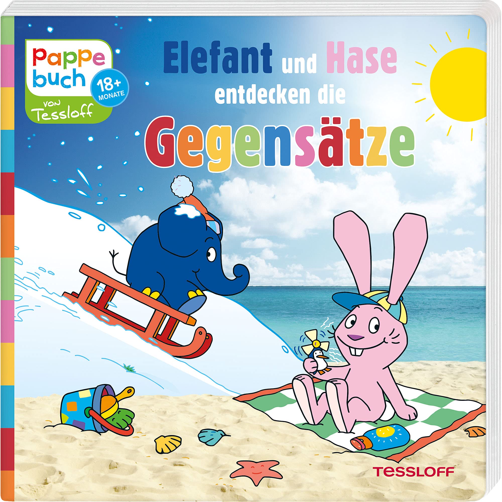 Elefant und Hase entdecken die Gegensätze. Non-fiction
