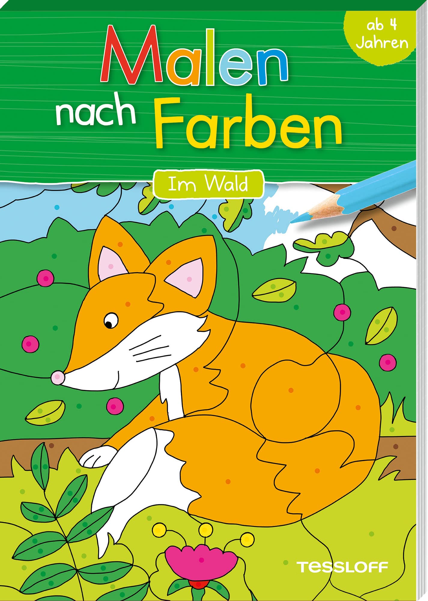 Malen nach Farben. Im Wald. Malspaß für Kinder ab 4 Jahren (Malbücher und -blöcke) Tiptoi & Games