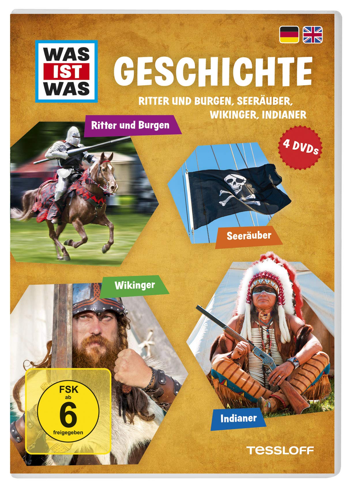 WAS IST WAS DVD-Box 04. Geschichte Box sets