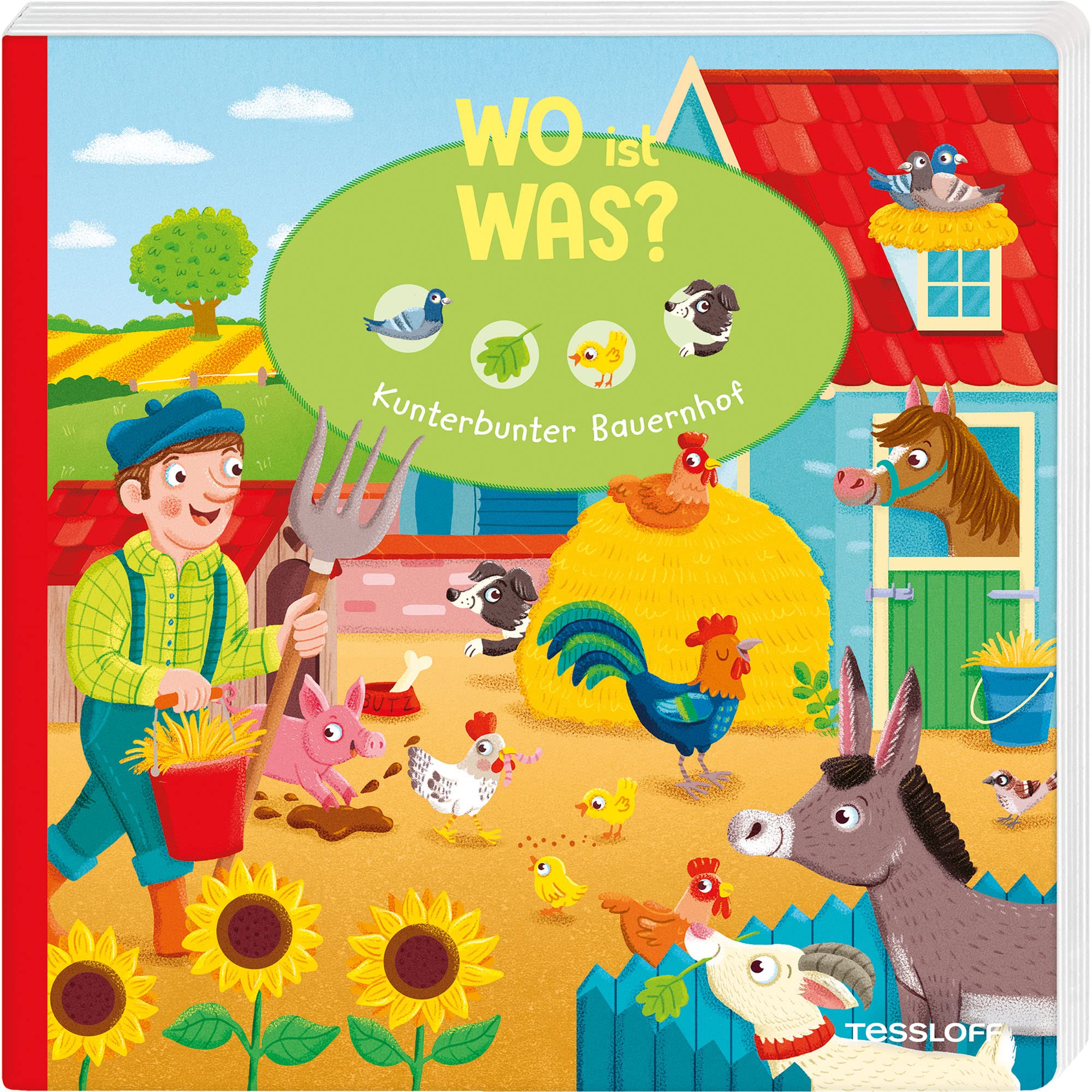 WO ist WAS? Kunterbunter Bauernhof Non-fiction
