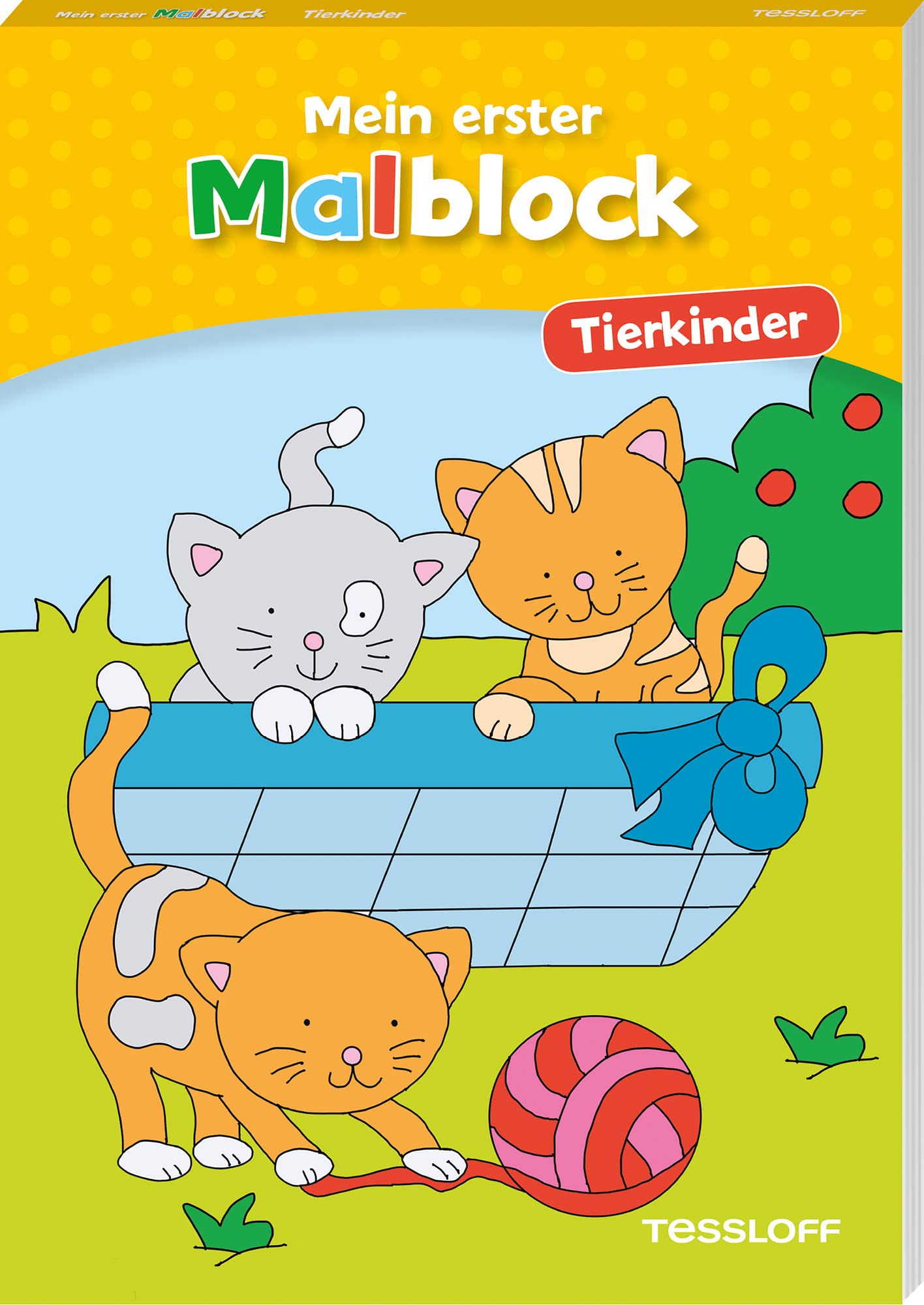 Mein erster Malblock. Tierkinder: Malen für Kinder ab 4 Jahren (Malbücher und -blöcke) Tiptoi & Games