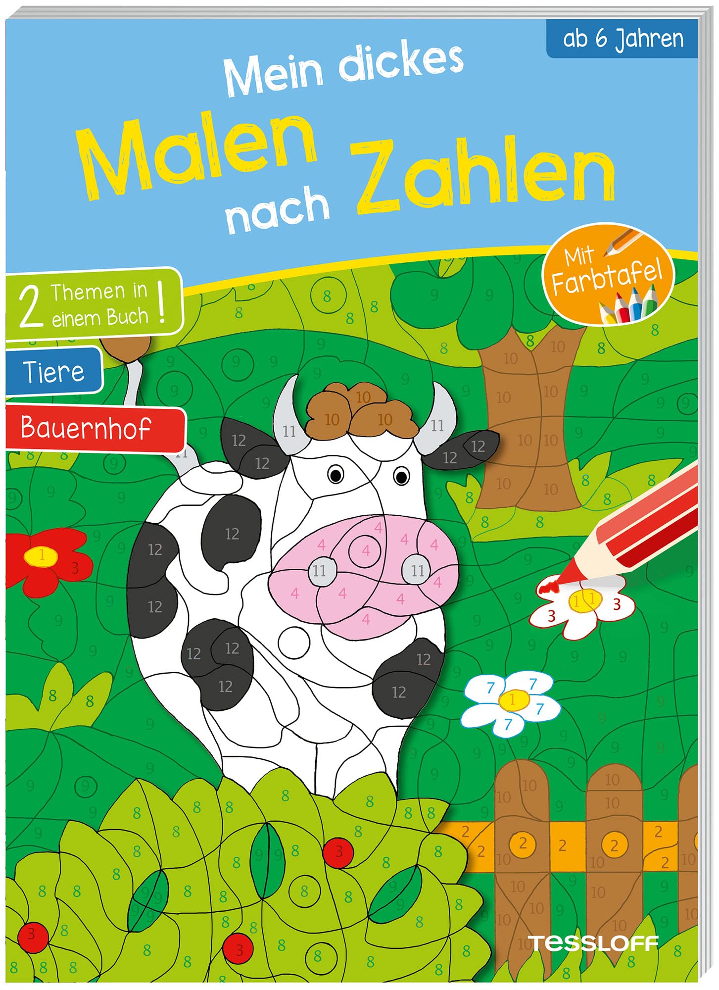 Mein dickes Malen nach Zahlen. Ab 6 Jahren Non-fiction