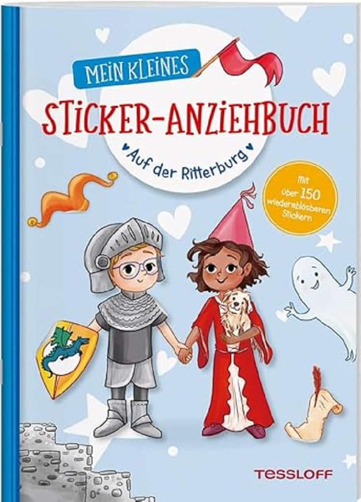 Mein kleines Sticker-Anziehbuch. Auf der Ritterburg: Stickern, spielen, beschäftigen ab 4 Jahren. Mit über 150 wiederablösbaren Stickern Politics & History