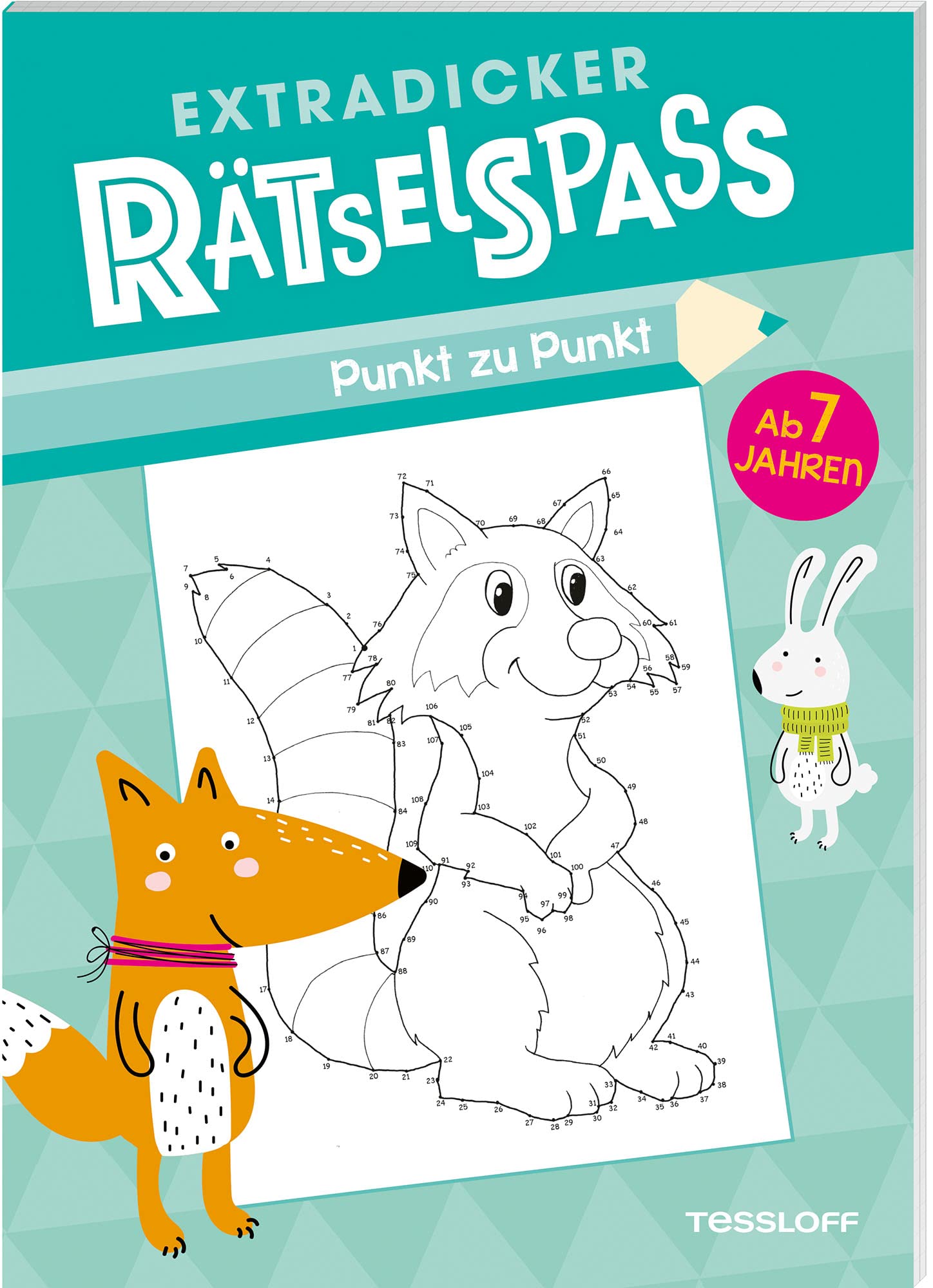Extradicker Rätselspaß. Punkt zu Punkt: Punkt-zu-Punkt-Rätsel ab 7 Jahren book