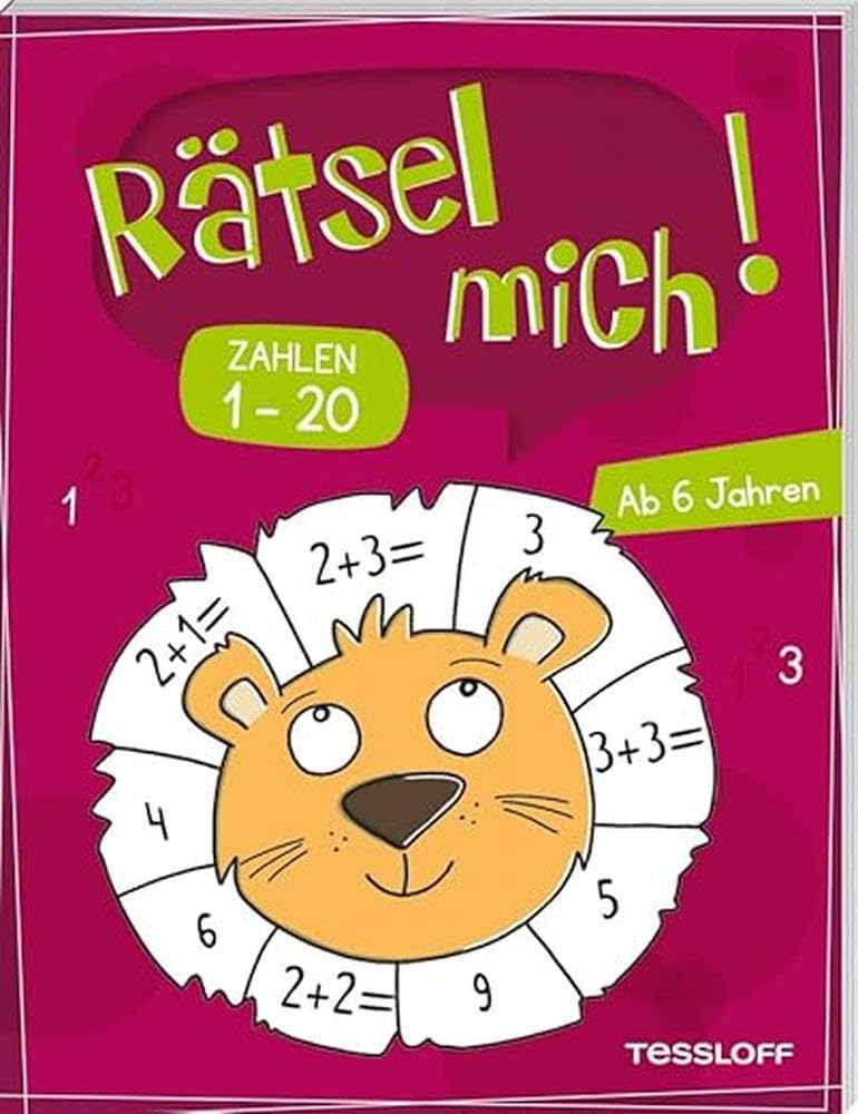 Rätsel mich! Zahlen 1 bis 20: Rätseln für Kinder ab 6 Jahren (Rätsel, Spaß, Spiele) Non-fiction