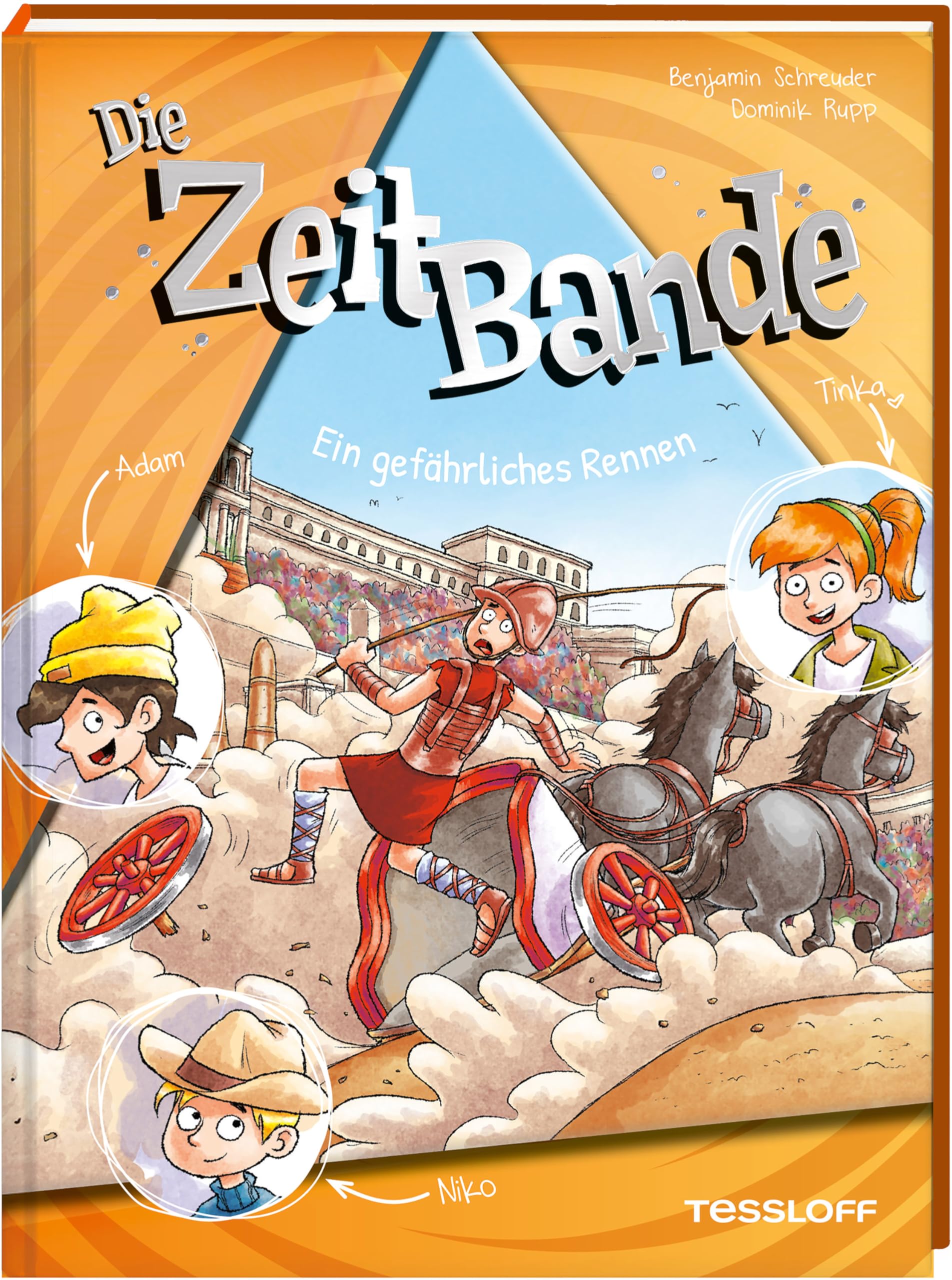 Die ZeitBande. Band 5. Ein gefährliches Rennen Politics & History
