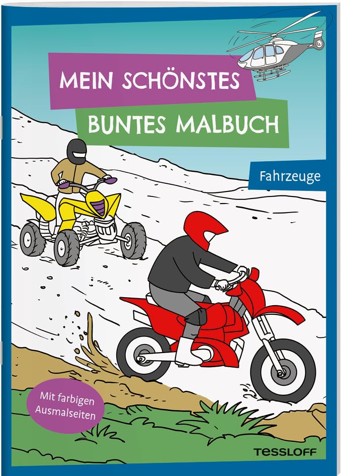 Mein schönstes buntes Malbuch. Fahrzeuge Leisure & Fun