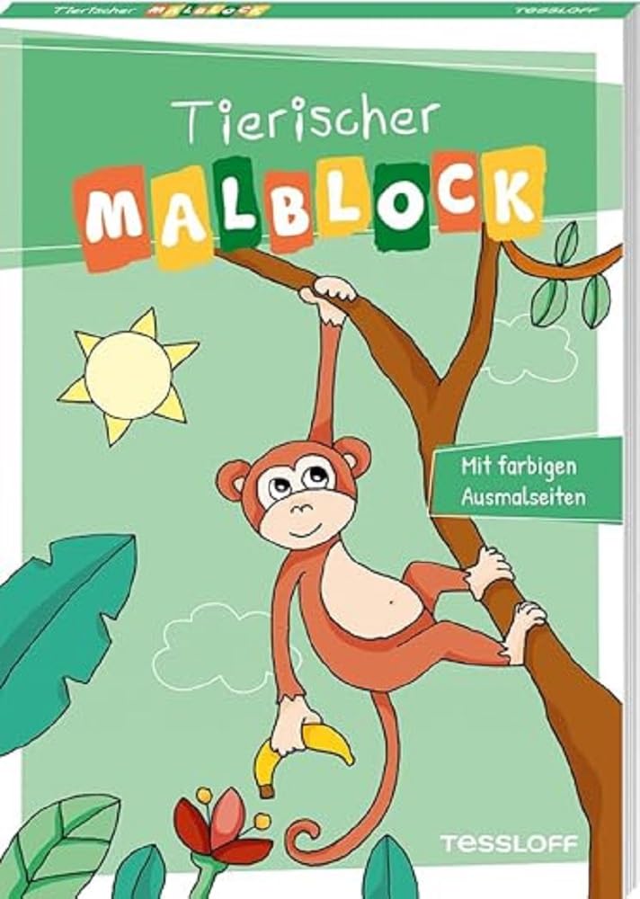 Tierischer Malblock Non-fiction