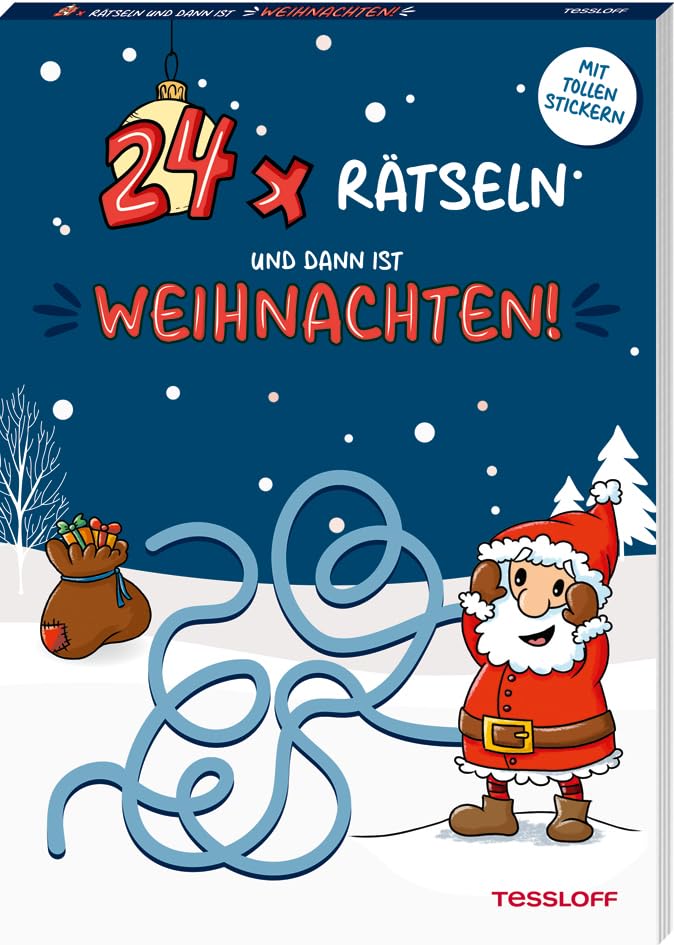 24 x rätseln und dann ist Weihnachten! book