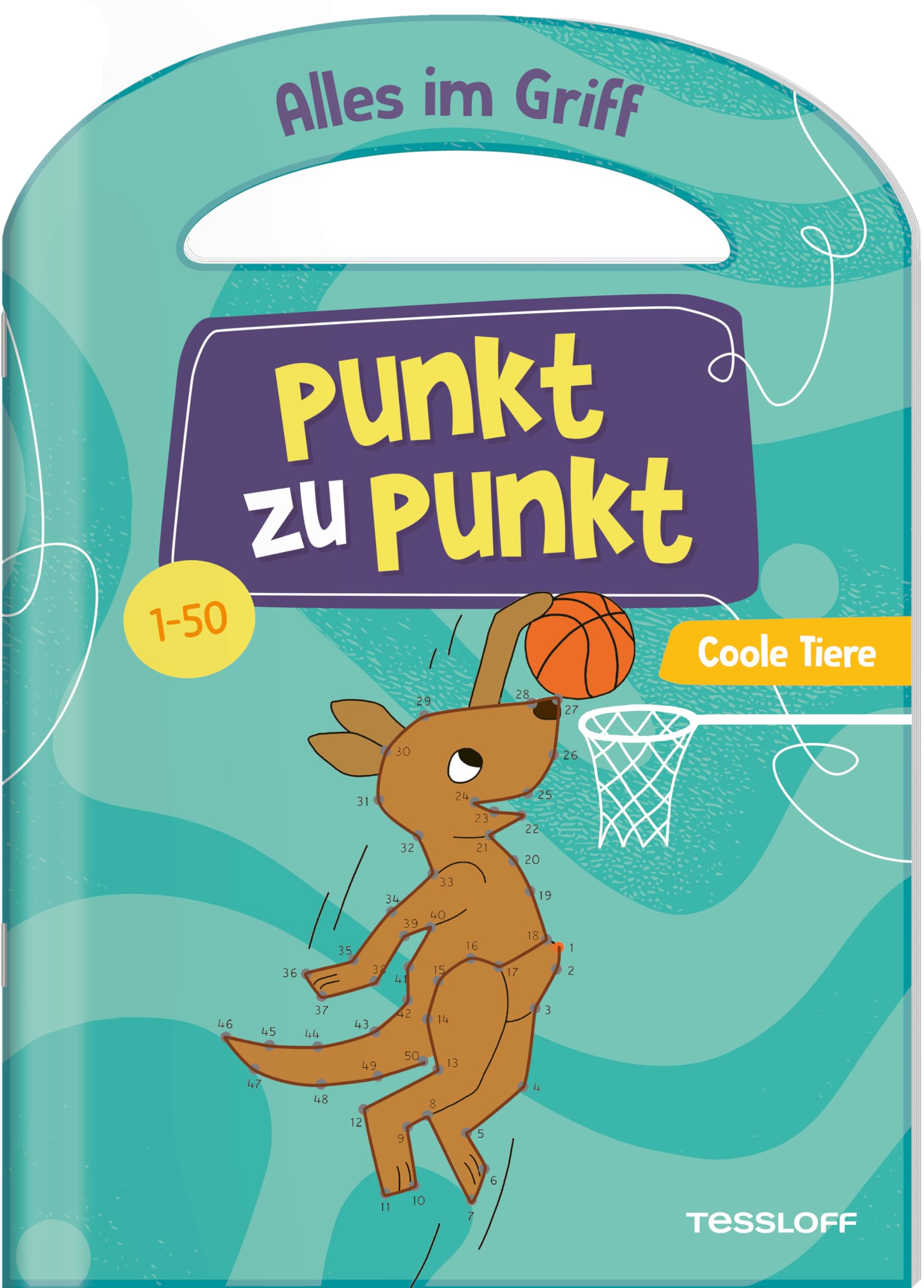 Alles im Griff. Punkt zu Punkt. Coole Tiere. 1-50 Non-fiction