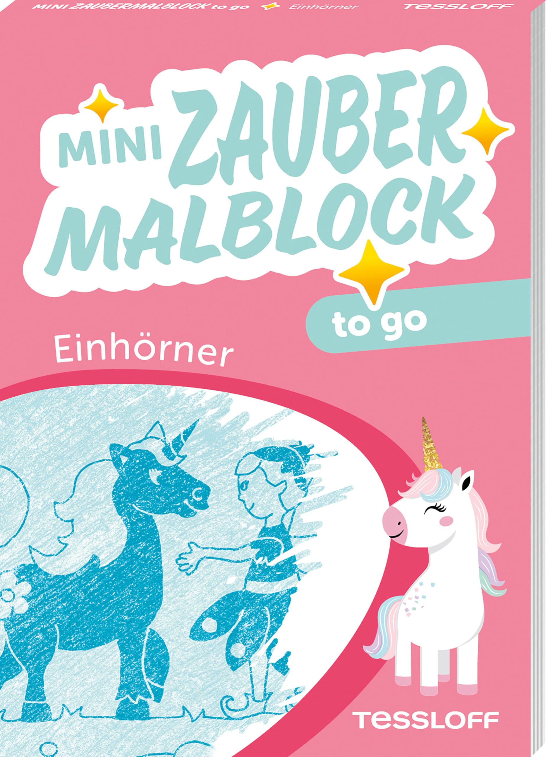 Mini Zaubermalblock to go. Einhörner Non-fiction books for kids
