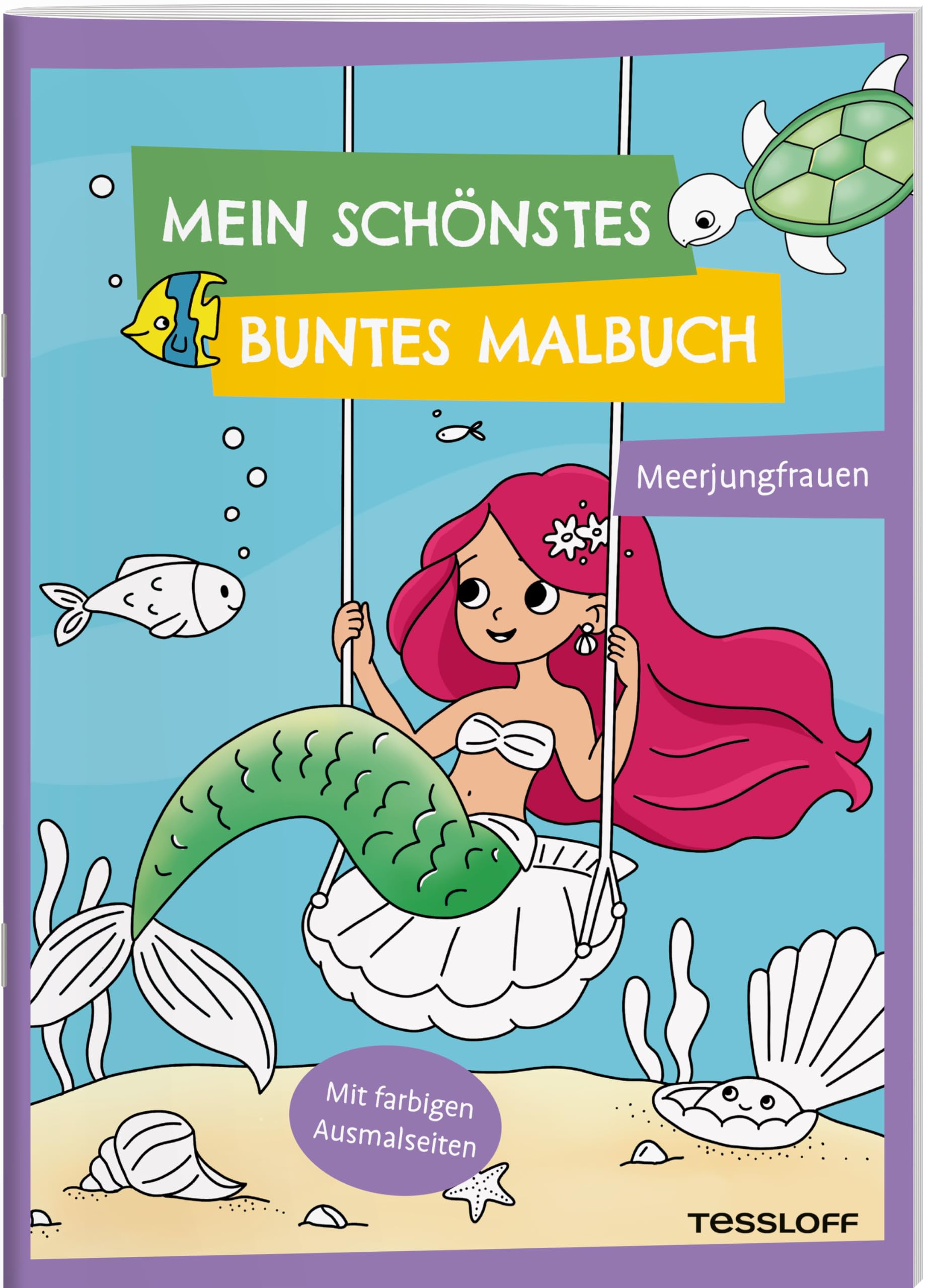 Mein schönstes buntes Malbuch. Meerjungfrauen Non-fiction