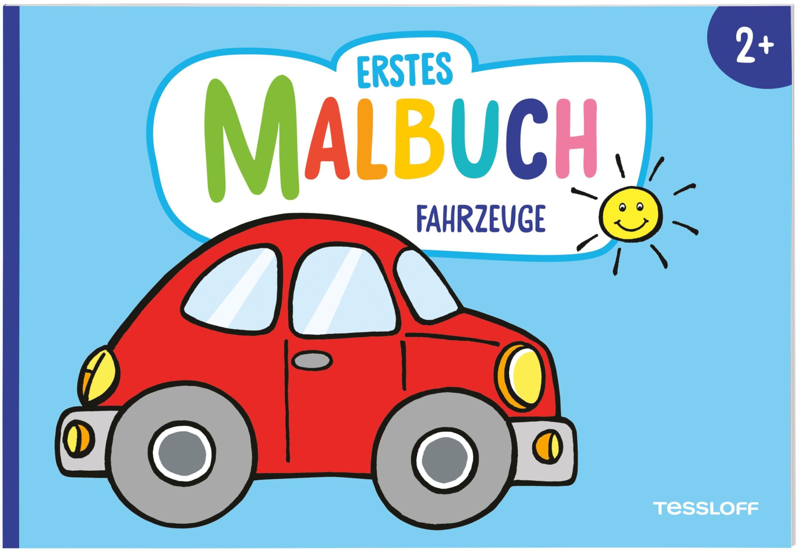 Erstes Malbuch. Fahrzeuge Non-fiction