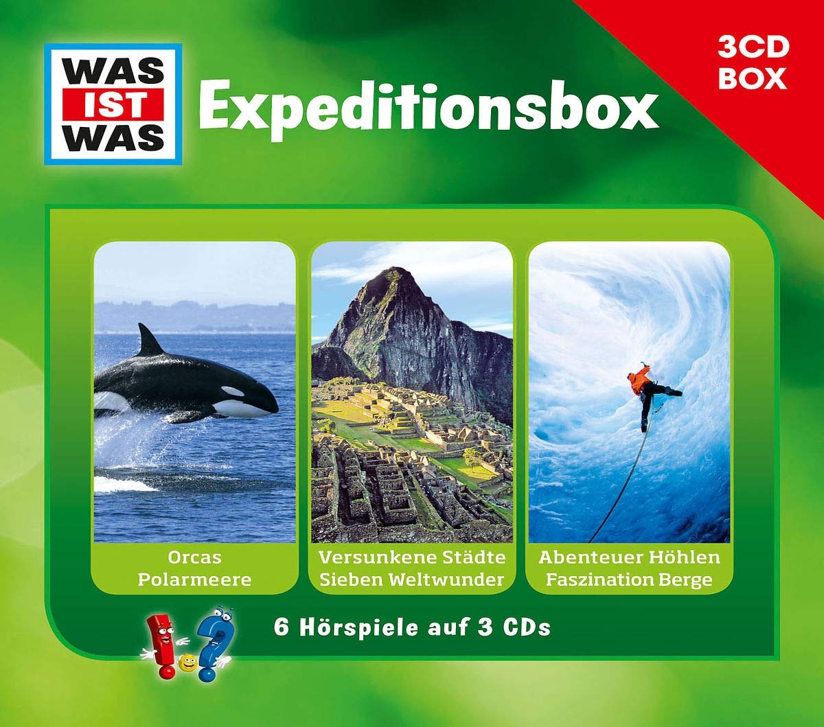 WAS IST WAS 3-CD-Hörspielbox "Expedition" Children & Young People