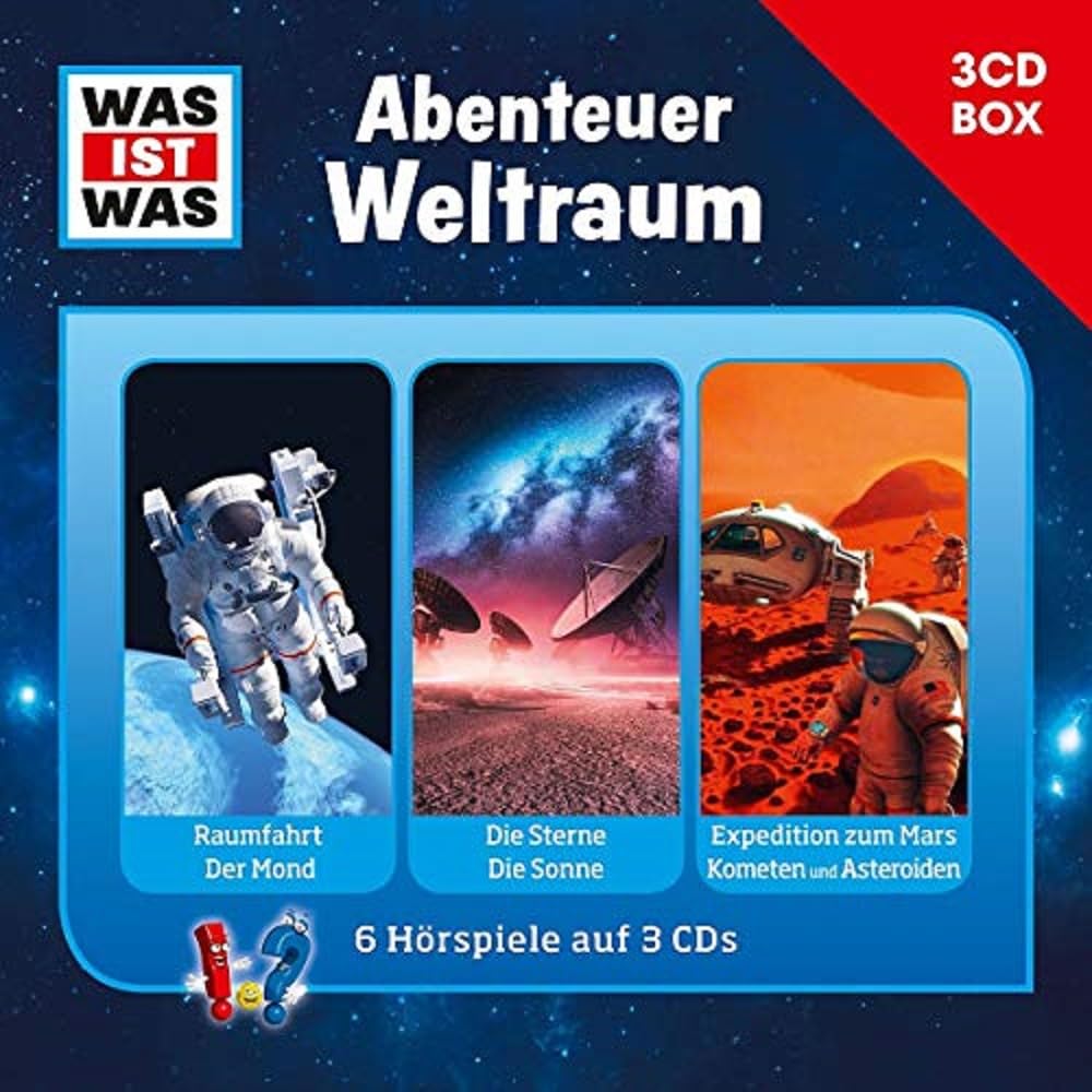 WAS IST WAS 3-CD-Hörspielbox Abenteuer Weltraum Children & Young People