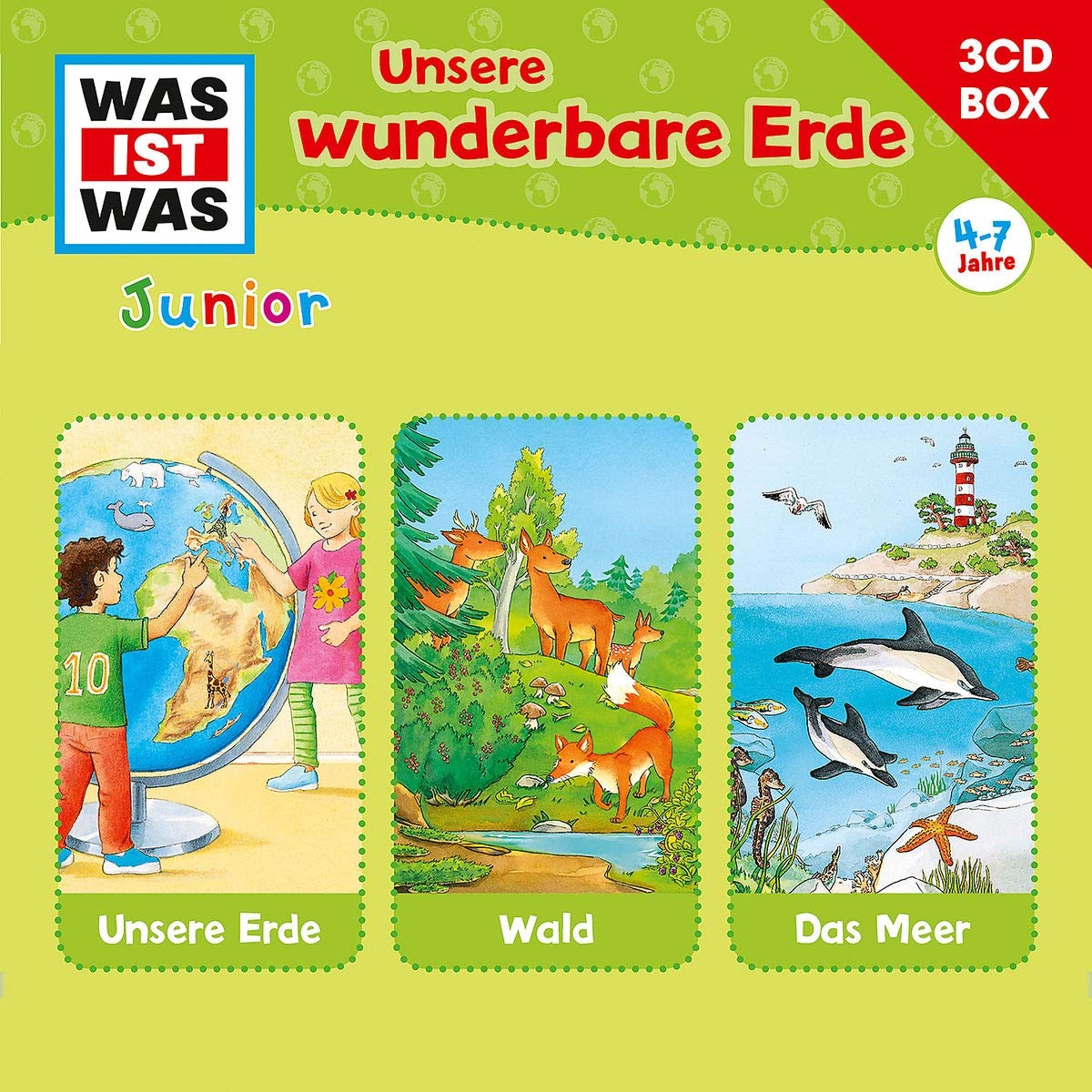 WAS IST WAS Junior 3-CD Hörspielbox. Unsere wunderbare Erde Children & Young People