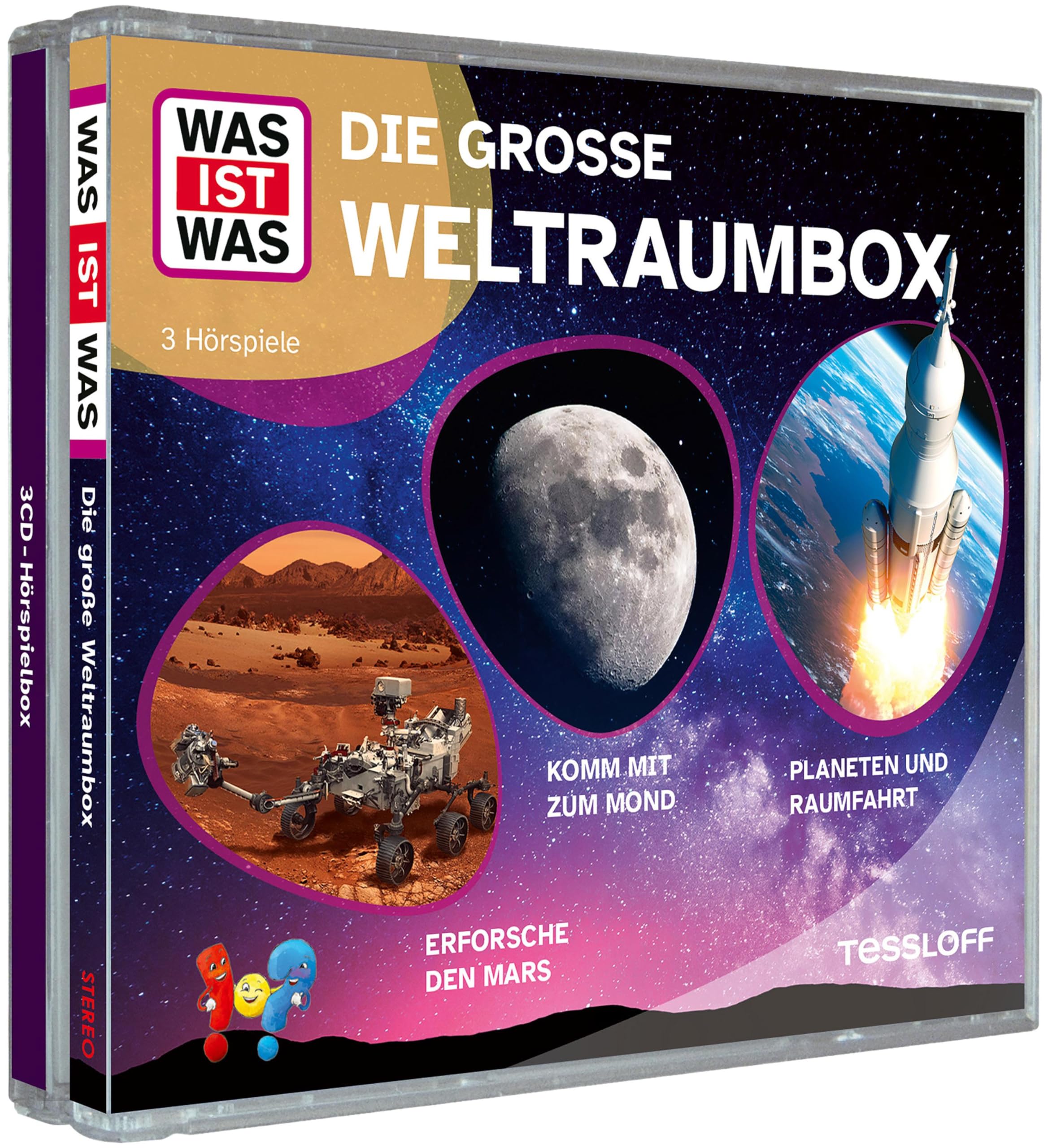 WAS IST WAS 3-CD Hörspielbox. Die große Weltraumbox Children & Young People