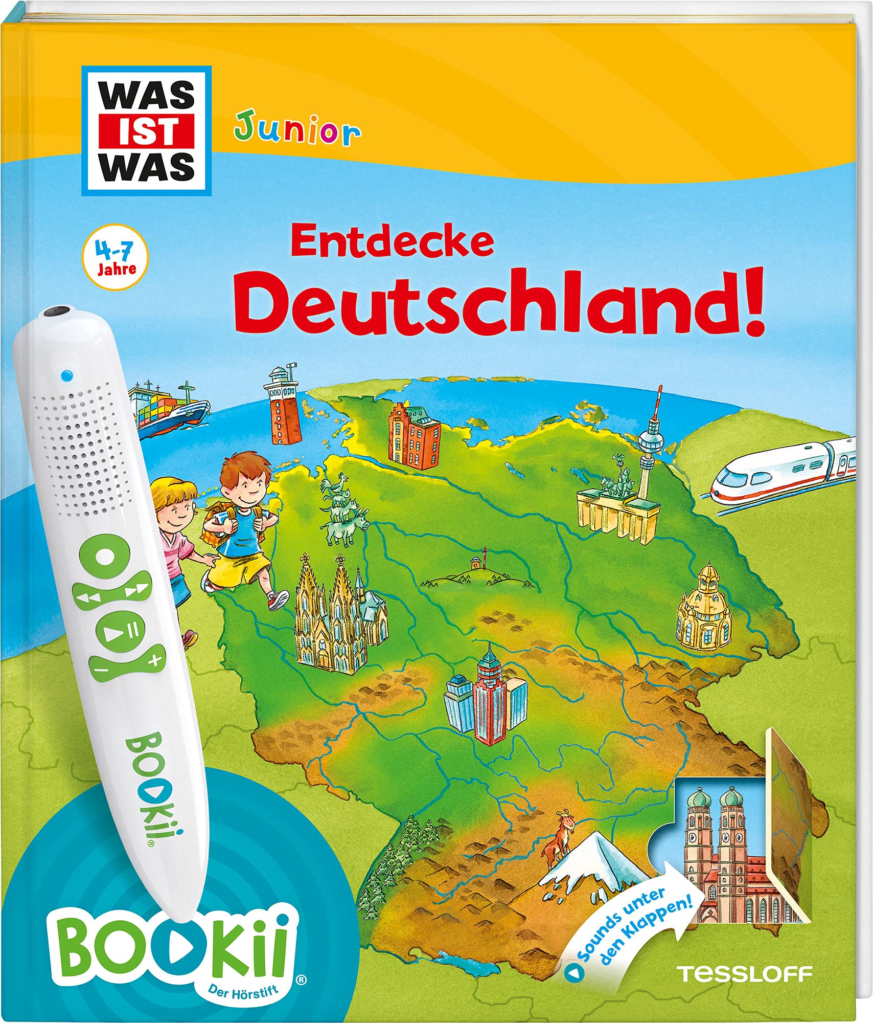 BOOKii® WAS IST WAS Junior Entdecke Deutschland! Non-fiction