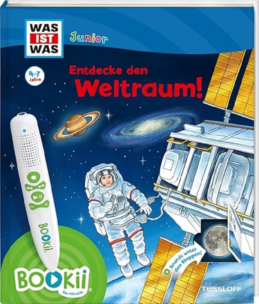 BOOKii® WAS IST WAS Junior Entdecke den Weltraum! Natural Sciences