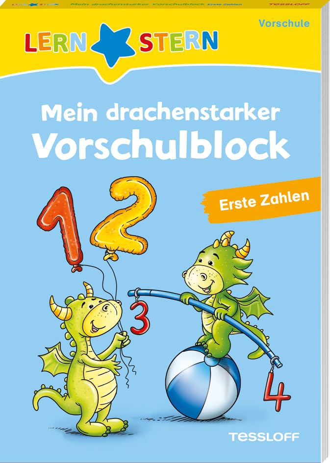 LERNSTERN. Mein drachenstarker Vorschulblock. Erste Zahlen Novels & Short Stories