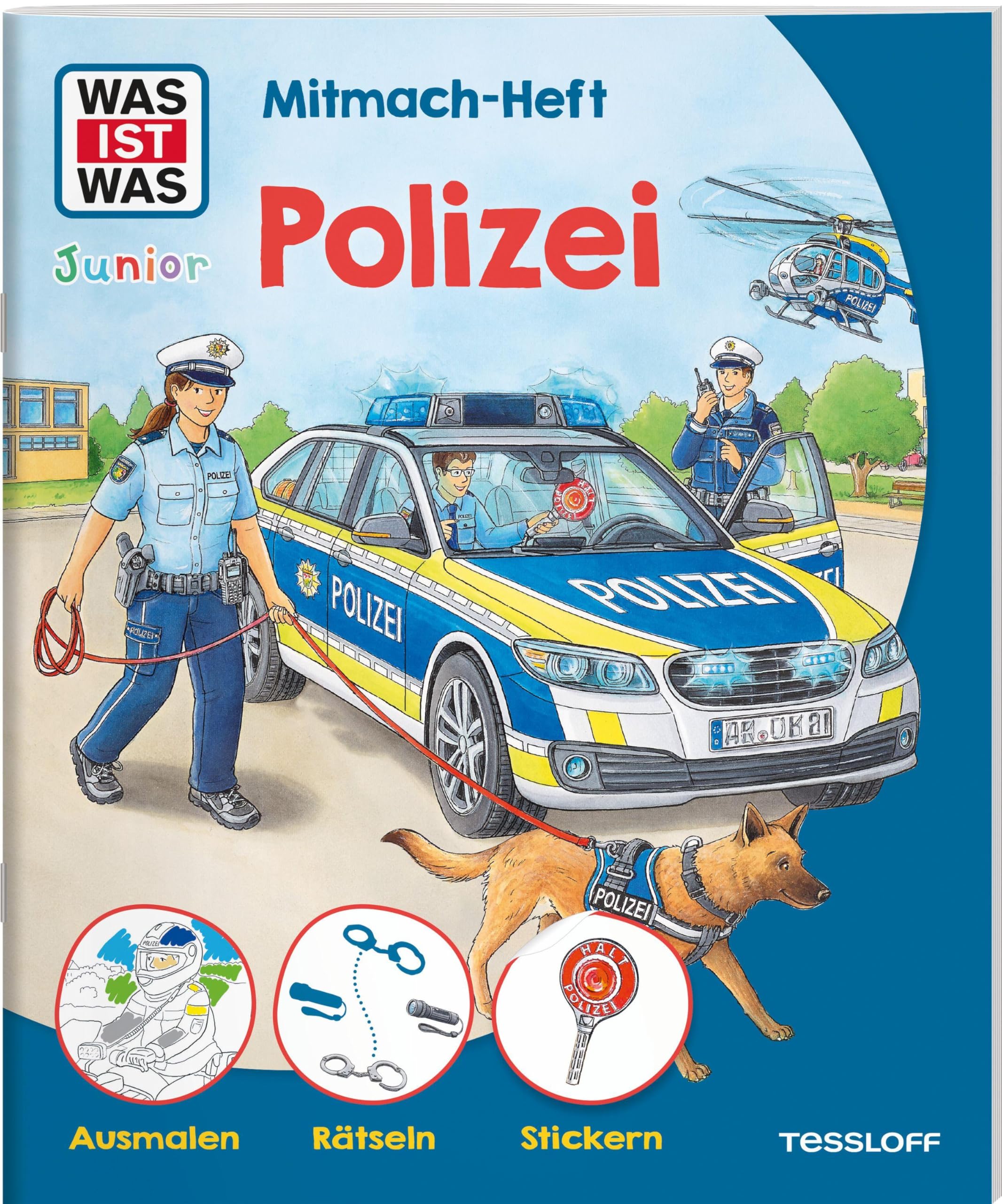 WAS IST WAS Junior Mitmach-Heft Polizei Leisure & Fun