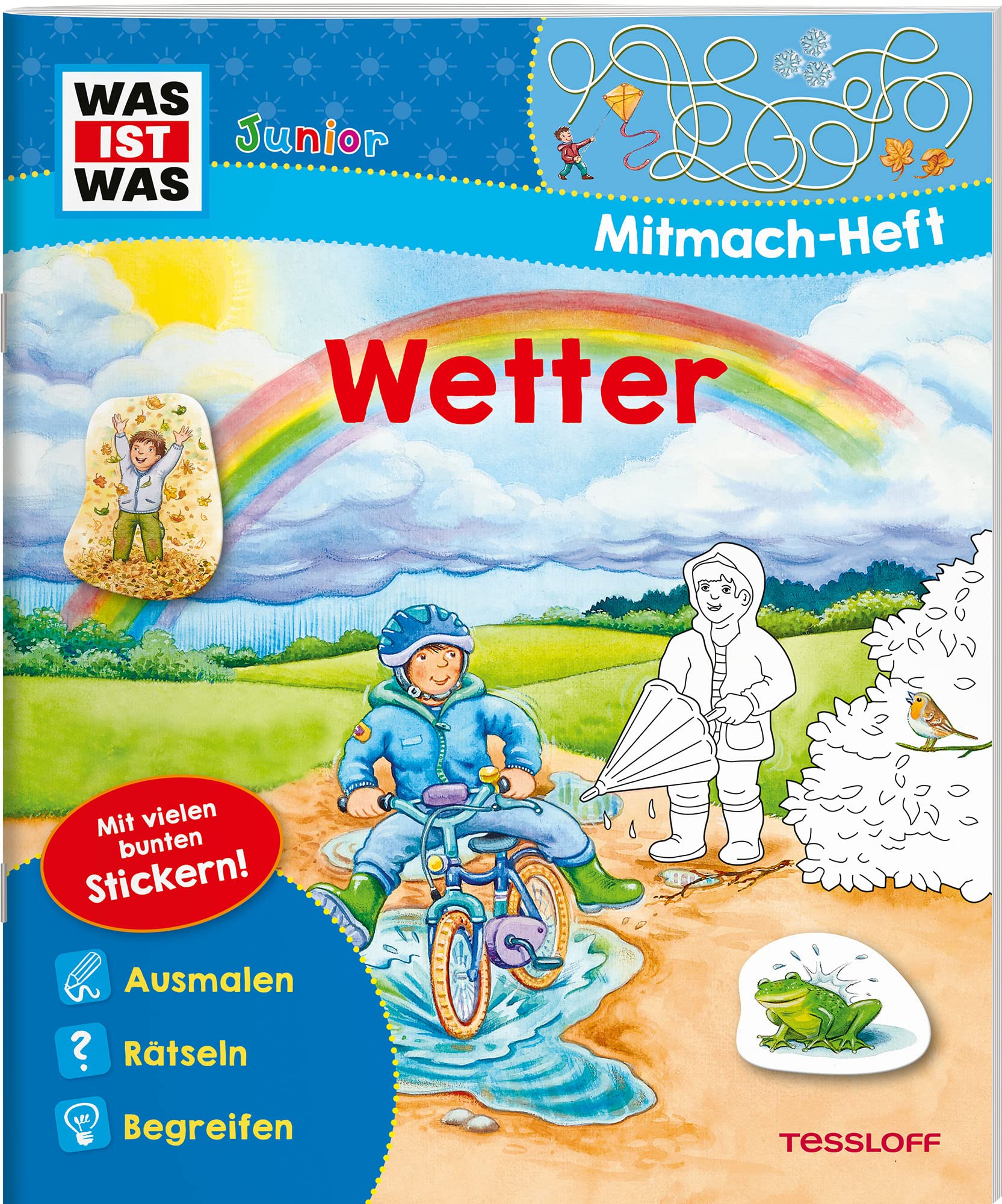 WAS IST WAS Junior Mitmach-Heft Wetter book