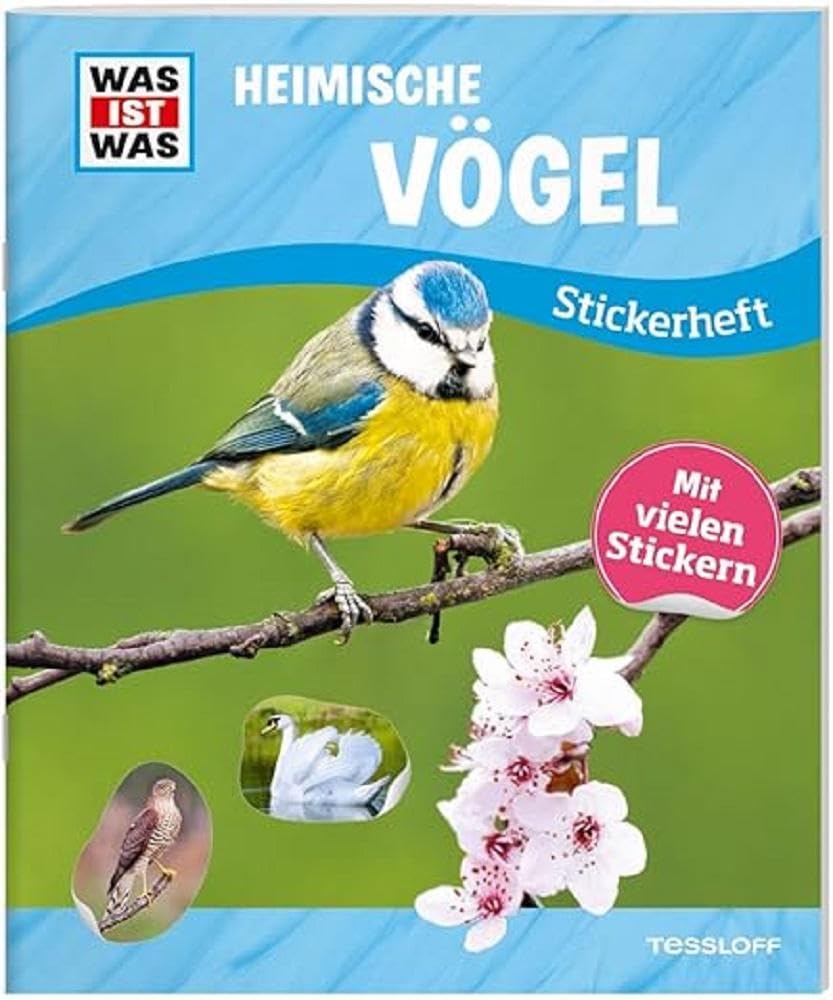 WAS IST WAS Stickerheft Heimische Vögel Tiptoi & Games