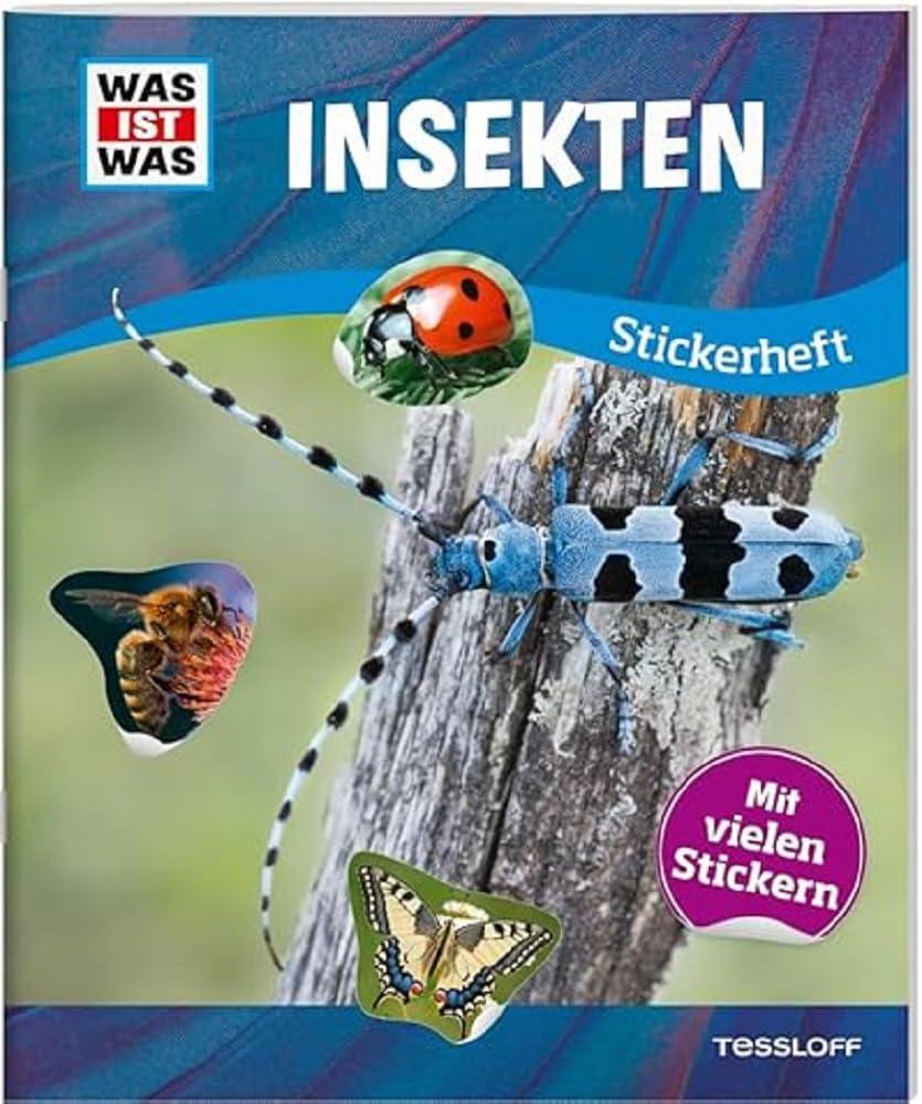 WAS IST WAS Stickerheft Insekten book