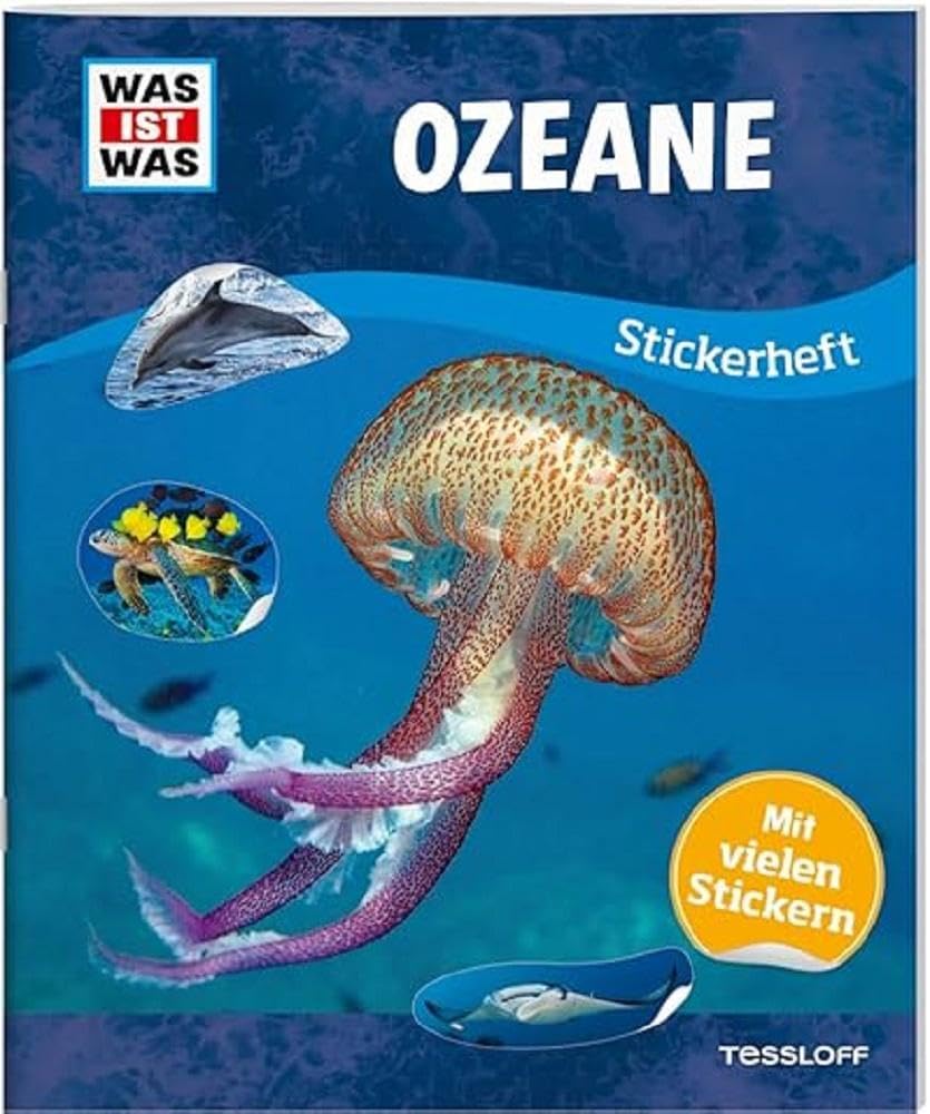 WAS IST WAS Stickerheft Ozeane Non-fiction