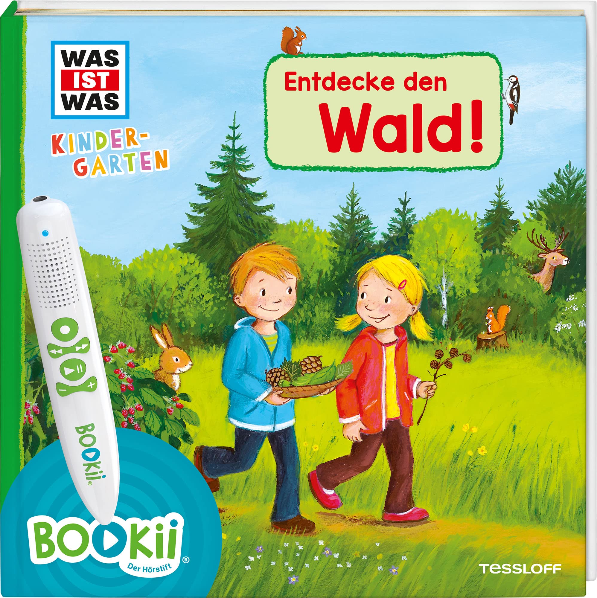 BOOKii WAS IST WAS Kindergarten Entdecke den Wald Non-fiction