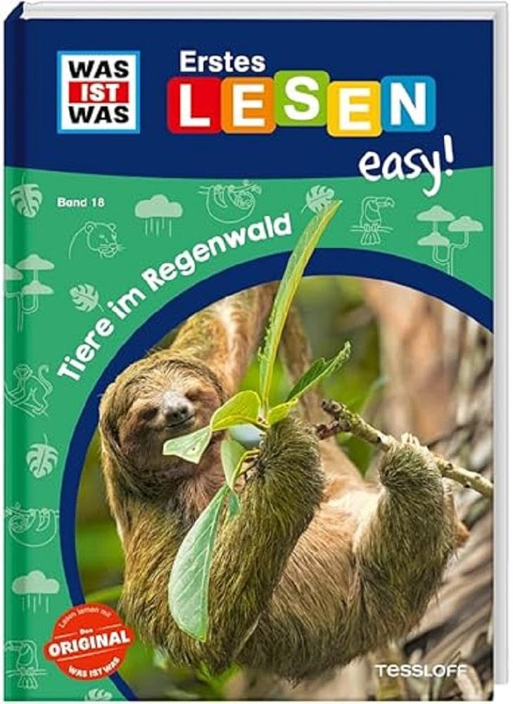 WAS IST WAS Erstes Lesen easy! Band 18. Tiere im Regenwald Novels & Short Stories