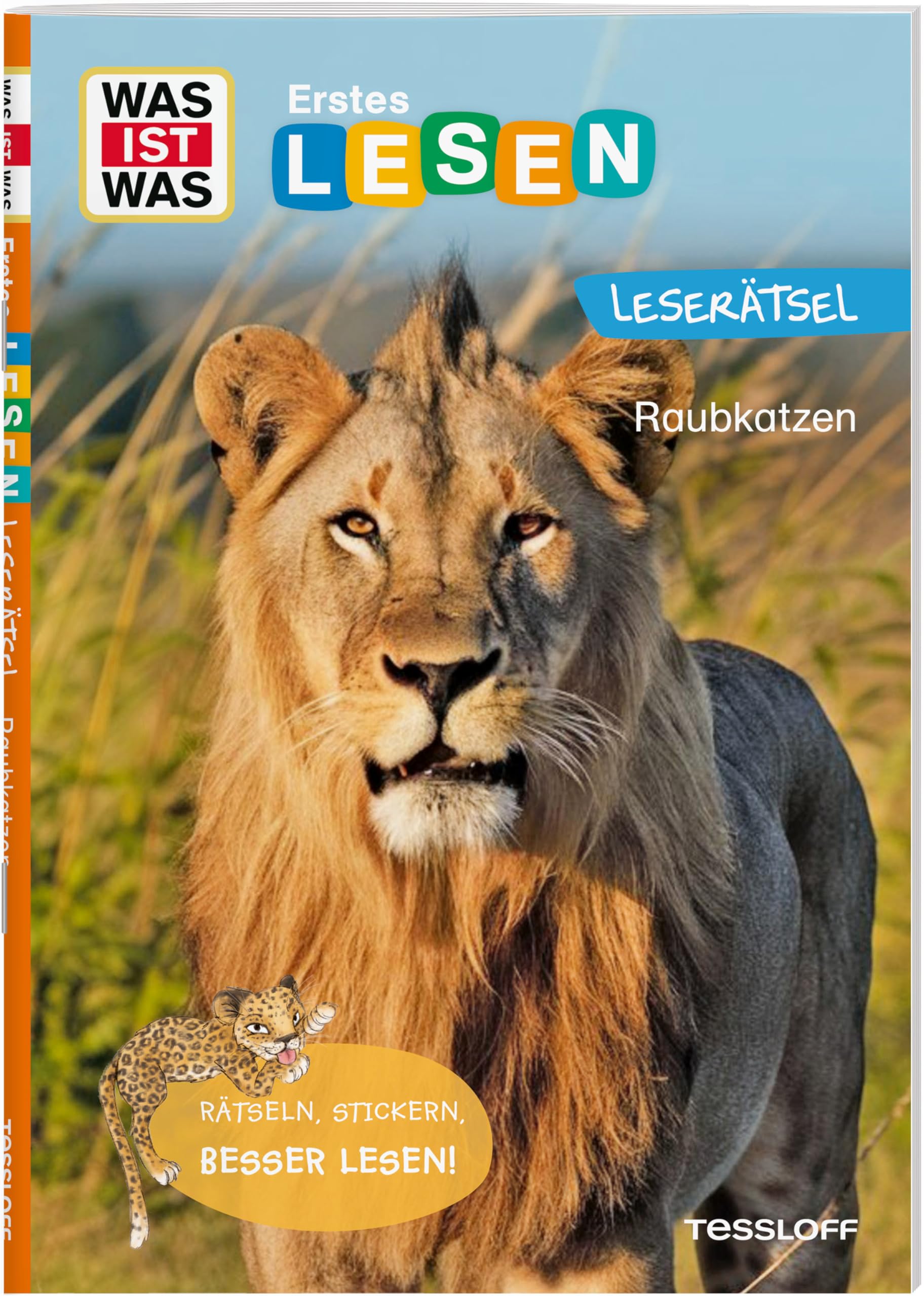 WAS IST WAS Erstes Lesen Leserätsel Heft 10. Raubkatzen Non-fiction