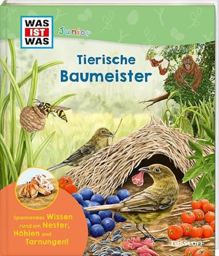 WAS IST WAS Junior Tierische Baumeister Non-fiction