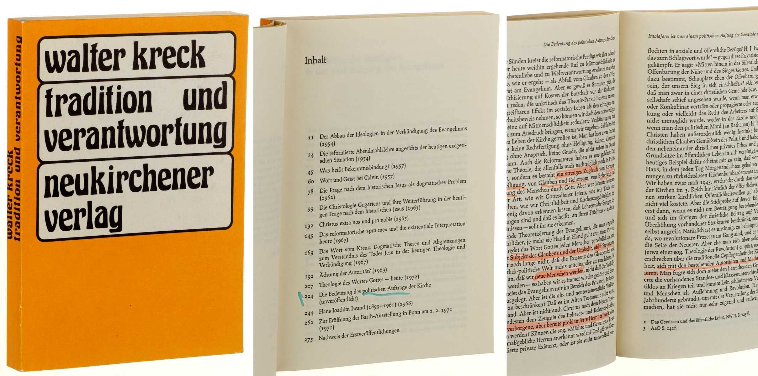 Tradition und Verantwortung. Gesammelte Aufsätze Religion & Esotericism