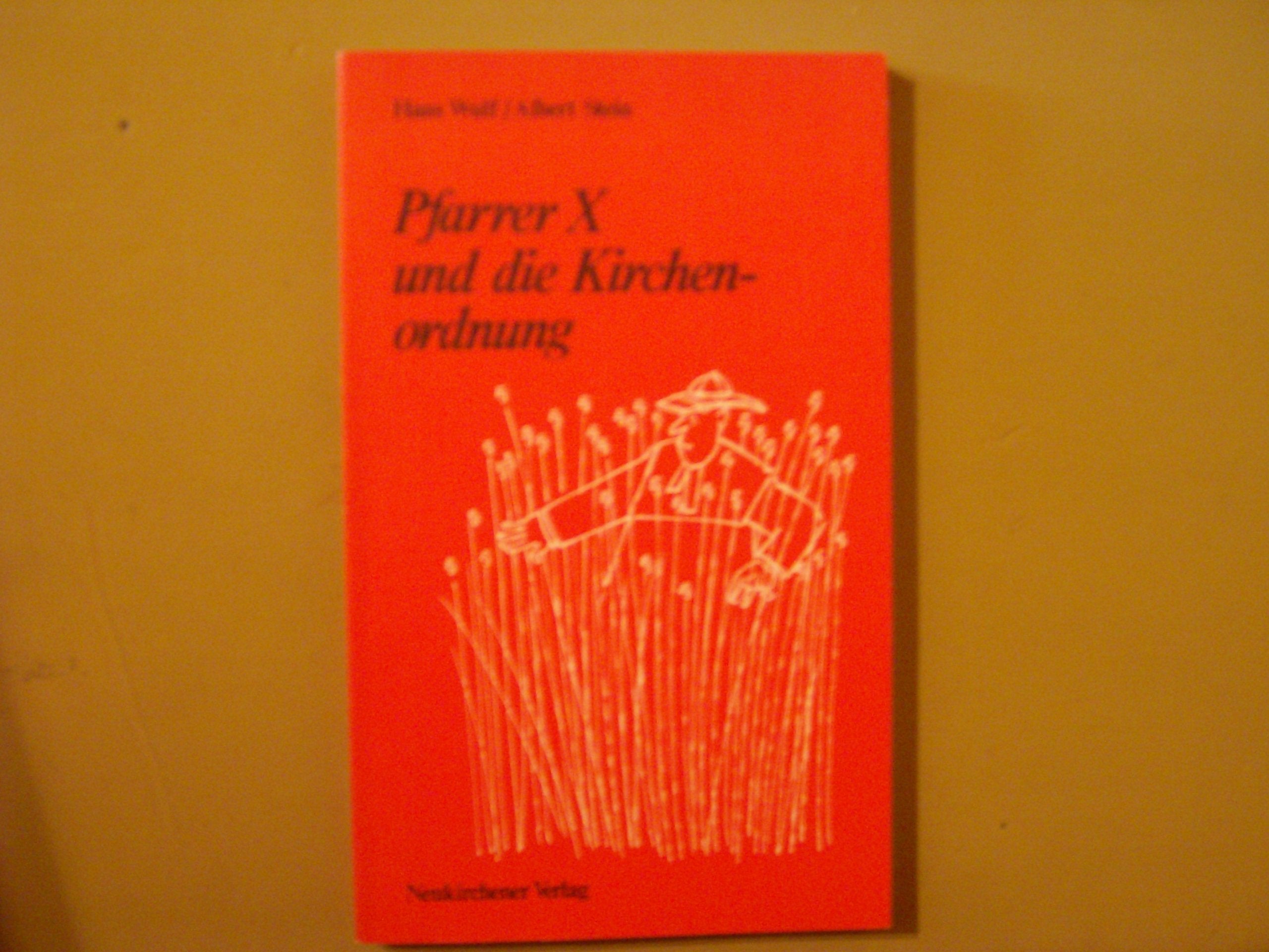 Product Image: Pfarrer X und die Kirchenordnung