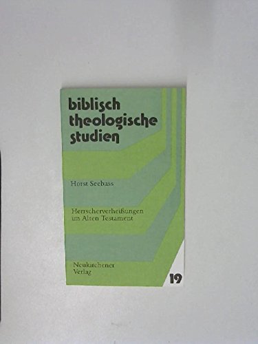 Herrscherverheissungen im Alten Testament Books
