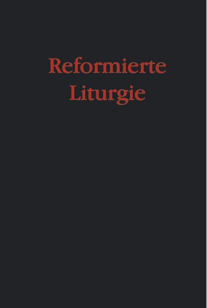 Product Image: Reformierte Liturgie