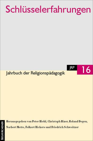 Jahrbuch der Religionspädagogik 16. (JRP). (1999) Education & Training