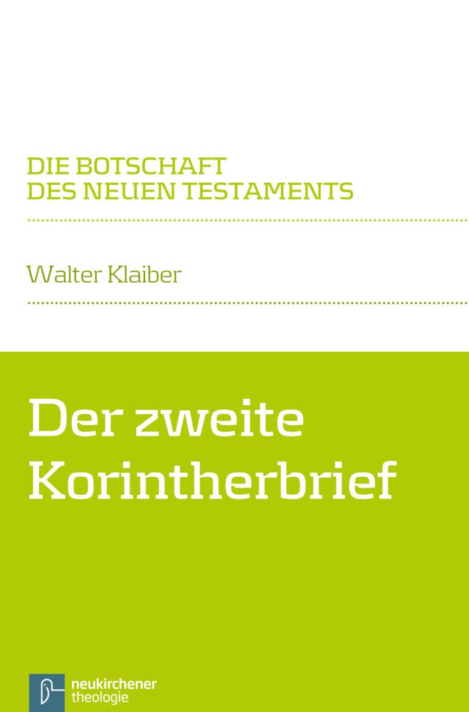 Der zweite Korintherbrief book
