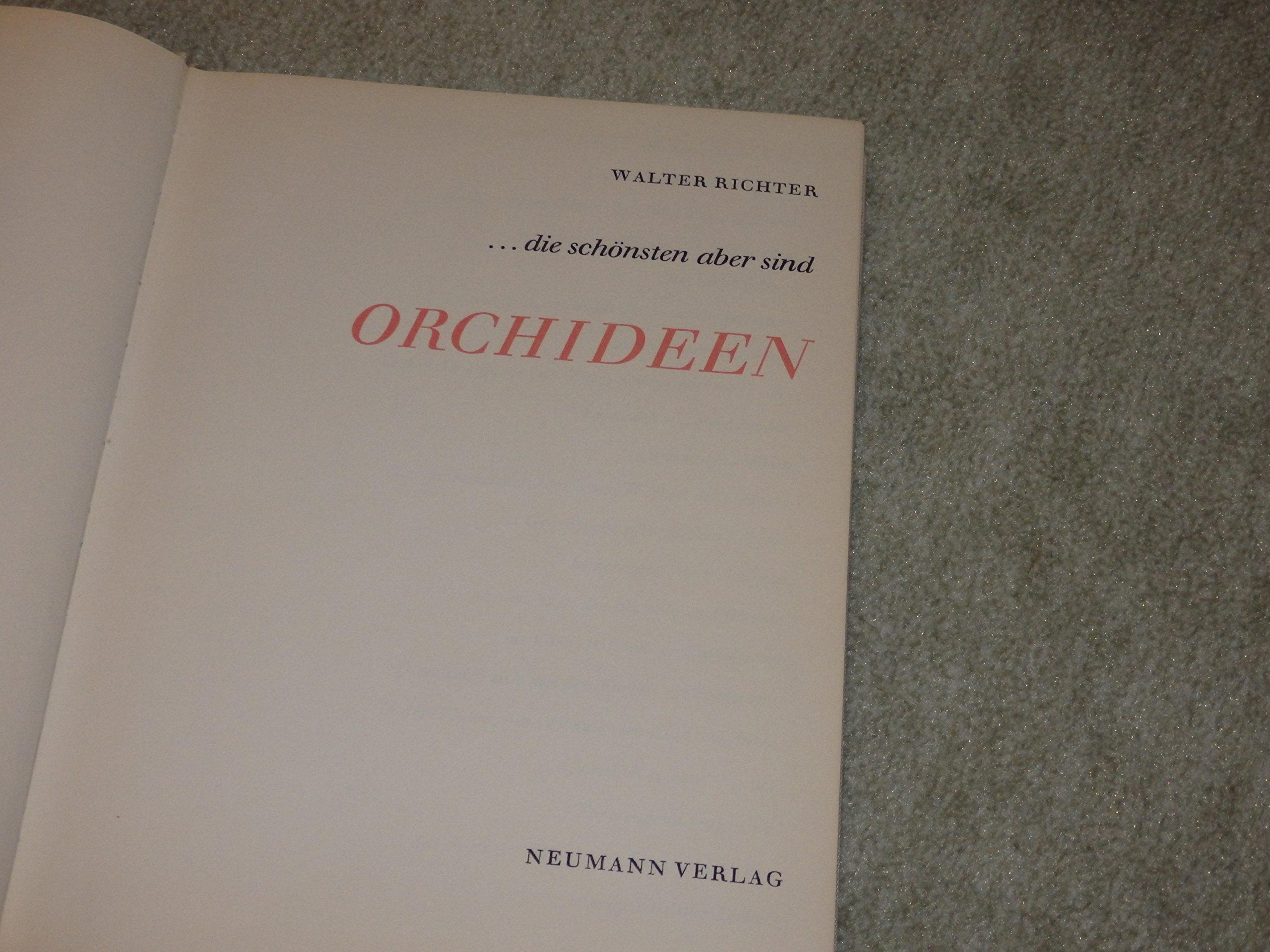 Orchideen pflegen, vermehren, züchten Natural Sciences