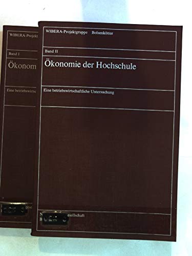 Ökonomie der Hochschule. Band 1-3. . Books