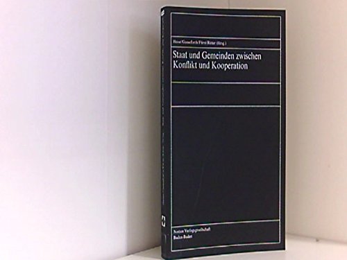 Staat und Gemeinden zwischen Konflikt und Kooperation Law